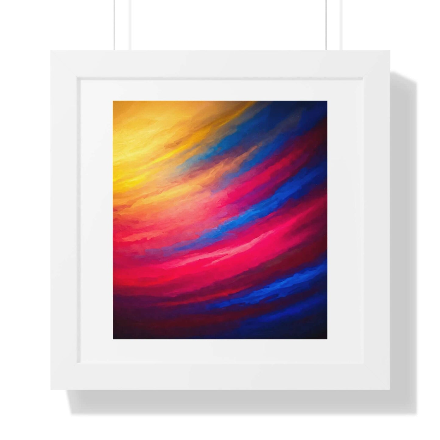 Serenade - AbEx - Framed Wall Art