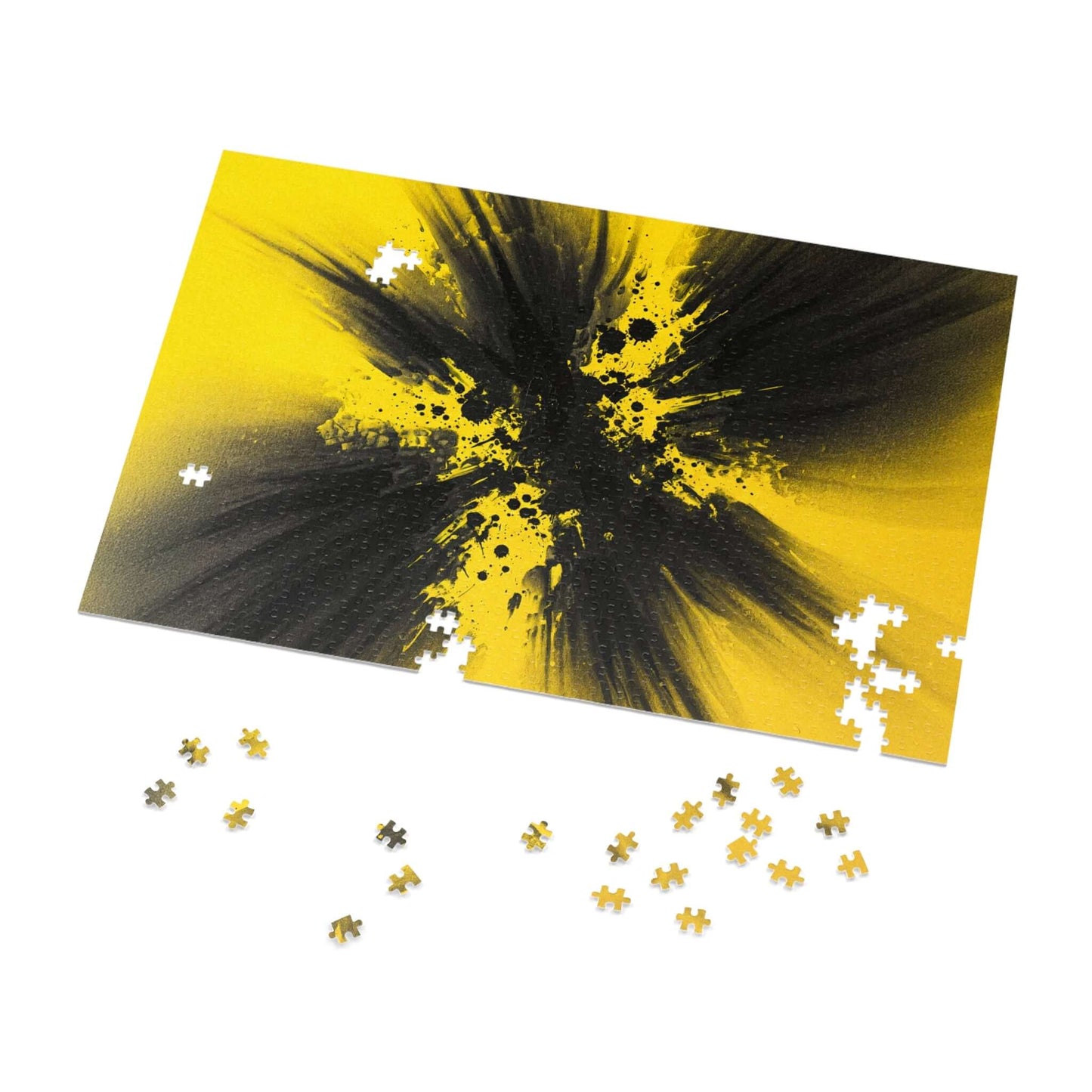 Luminous Rift - AbEx - Jigsaw Puzzle