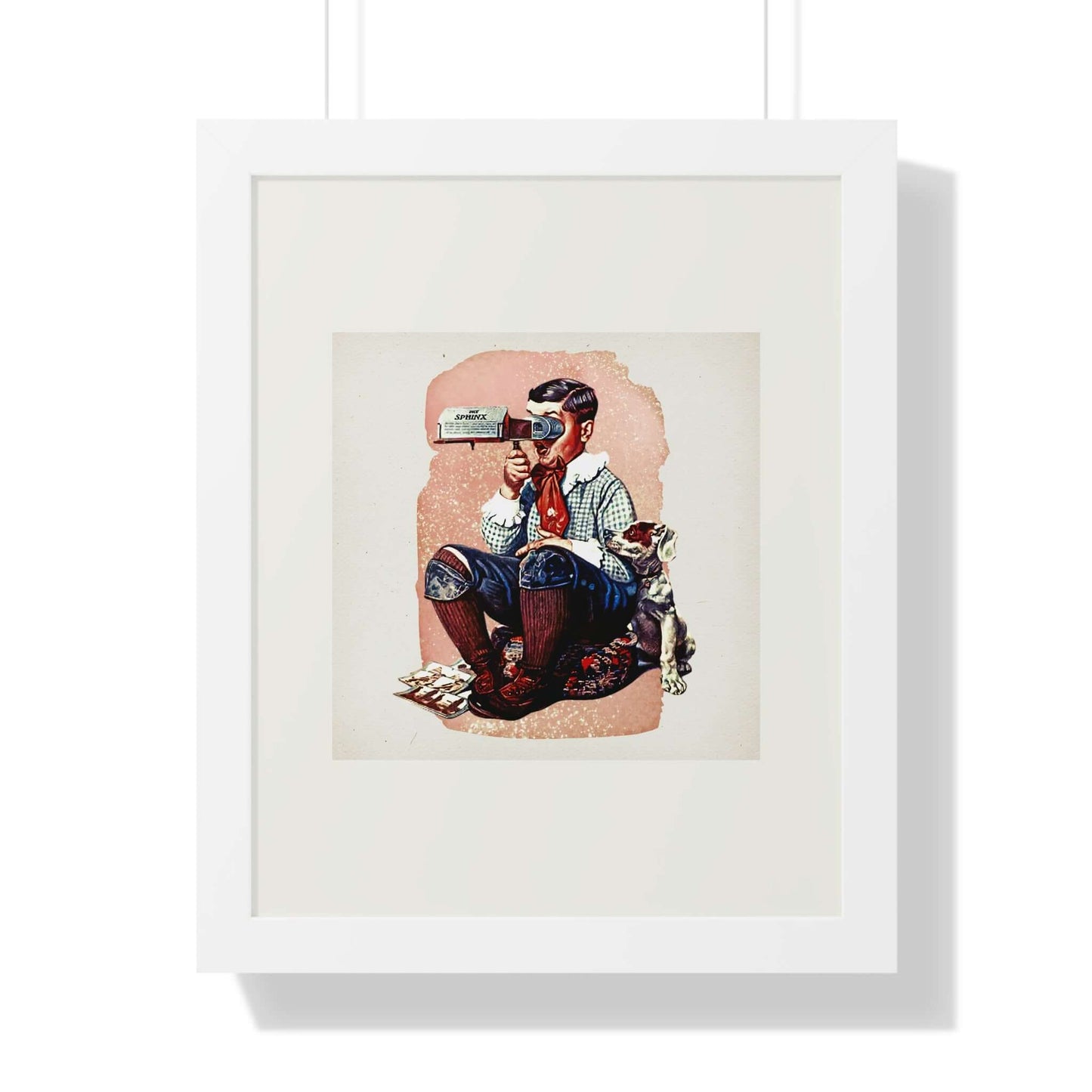 Stereopticon or Sphinx: Norman Rockwell: Wall Art