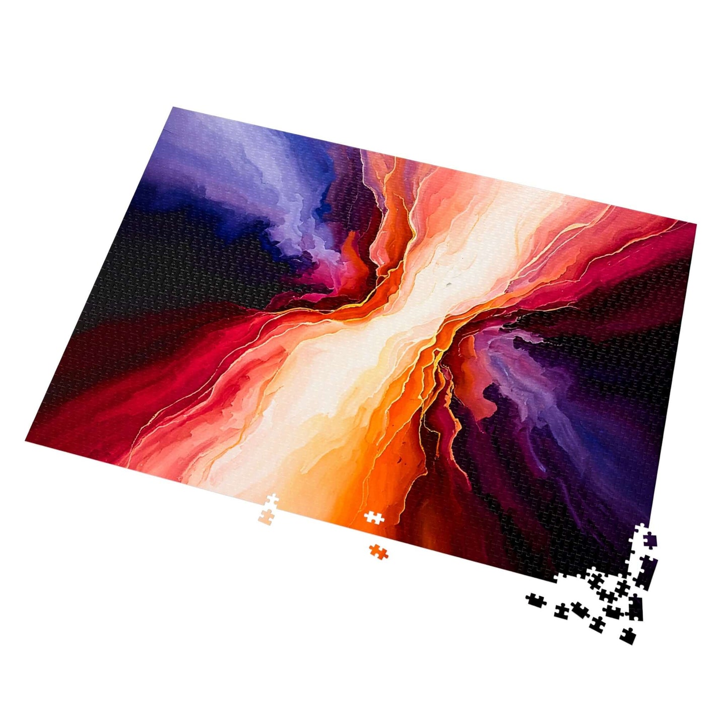 Dawn Split - AbEx - Jigsaw Puzzle
