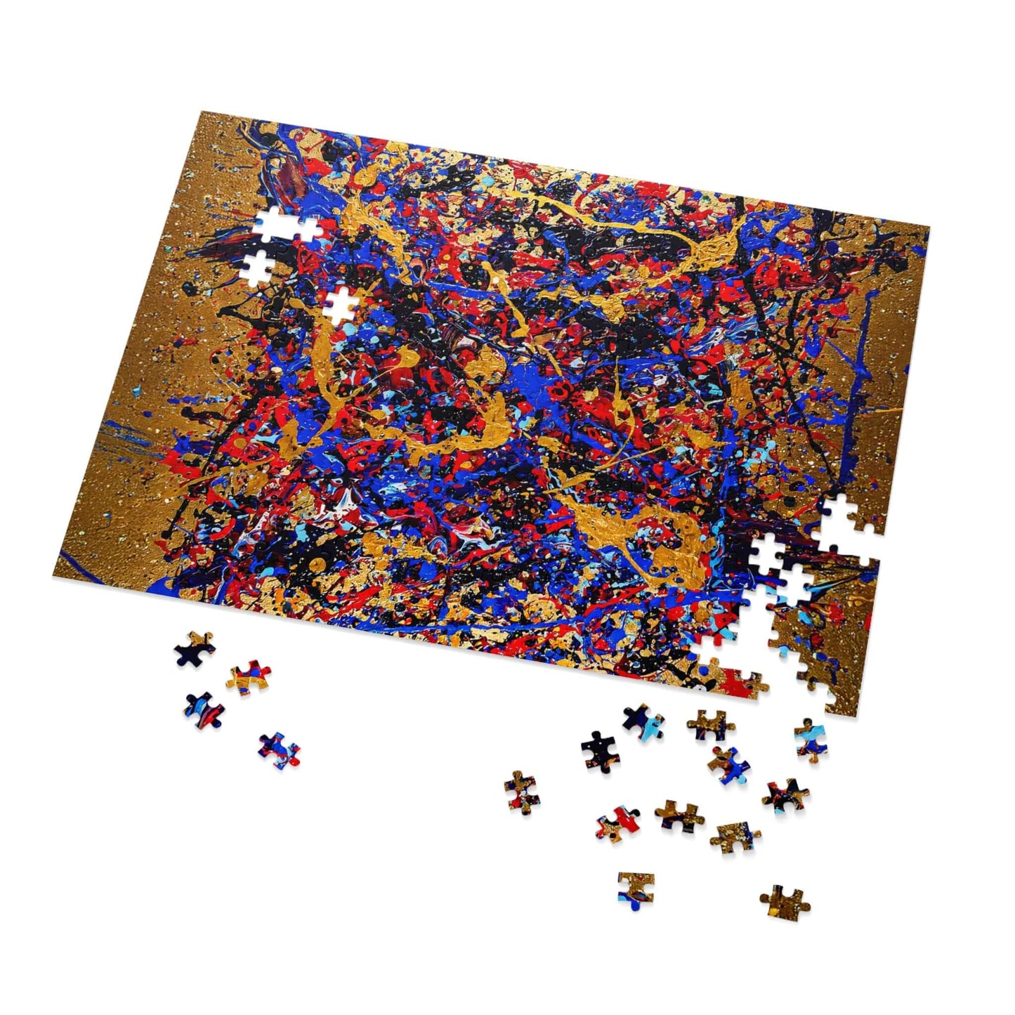 Gold Rush - AbEx - Jigsaw Puzzle