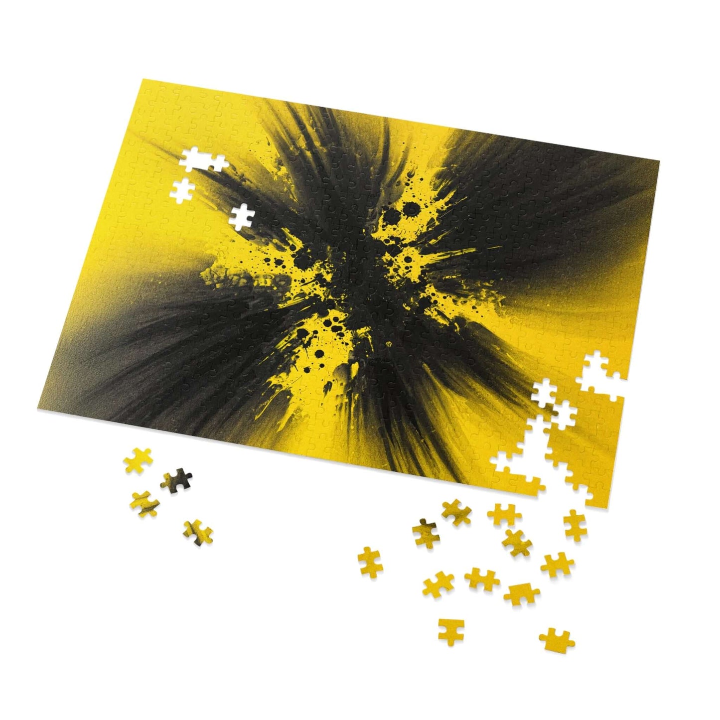 Luminous Rift - AbEx - Jigsaw Puzzle