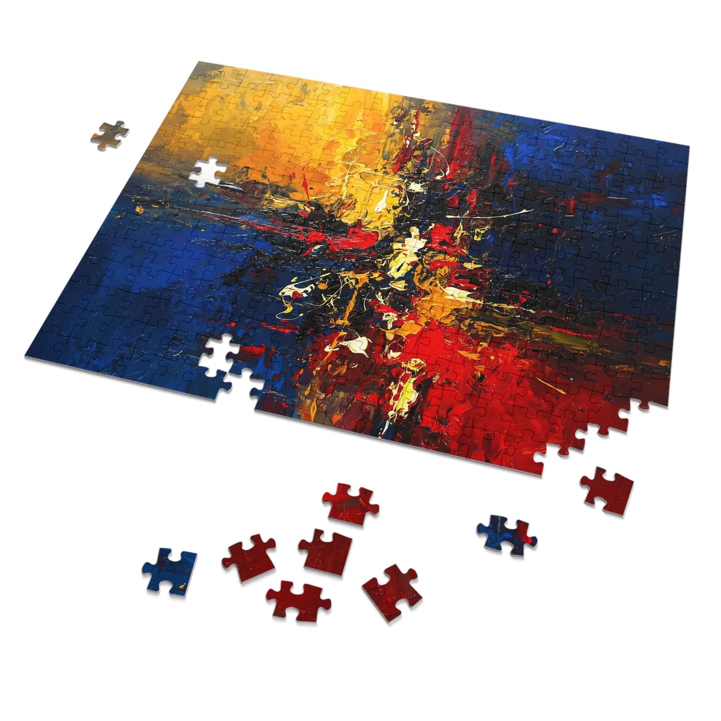 Star Divide - AbEx - Jigsaw Puzzle