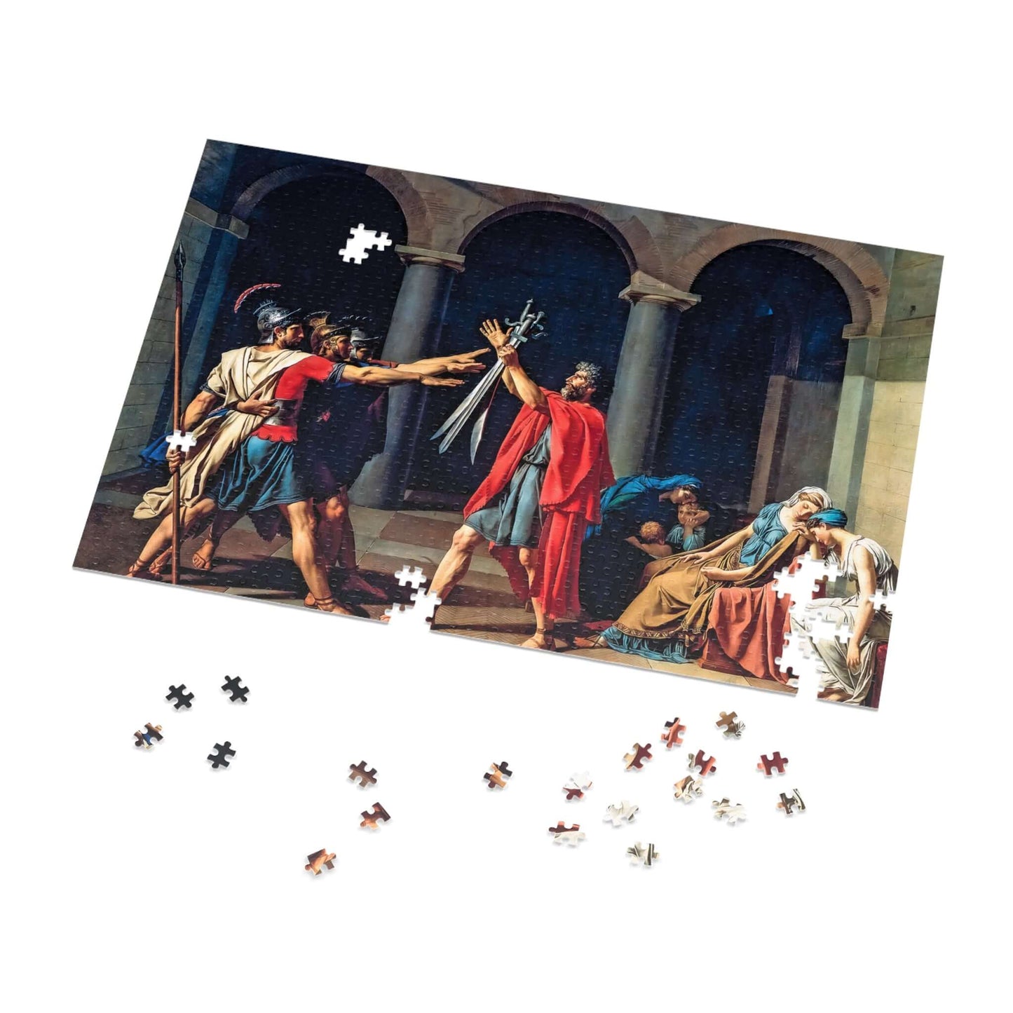 Oath of the Horatii: Jigsaw Puzzle