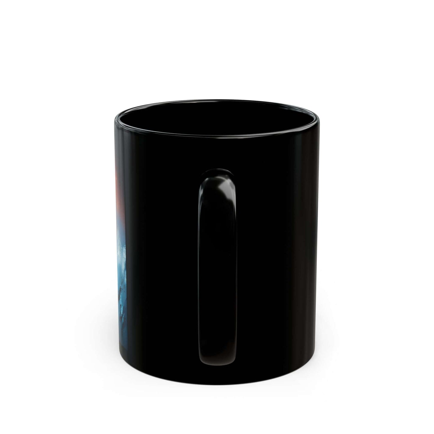 Mug – Black Ember - Abstract Expressionism