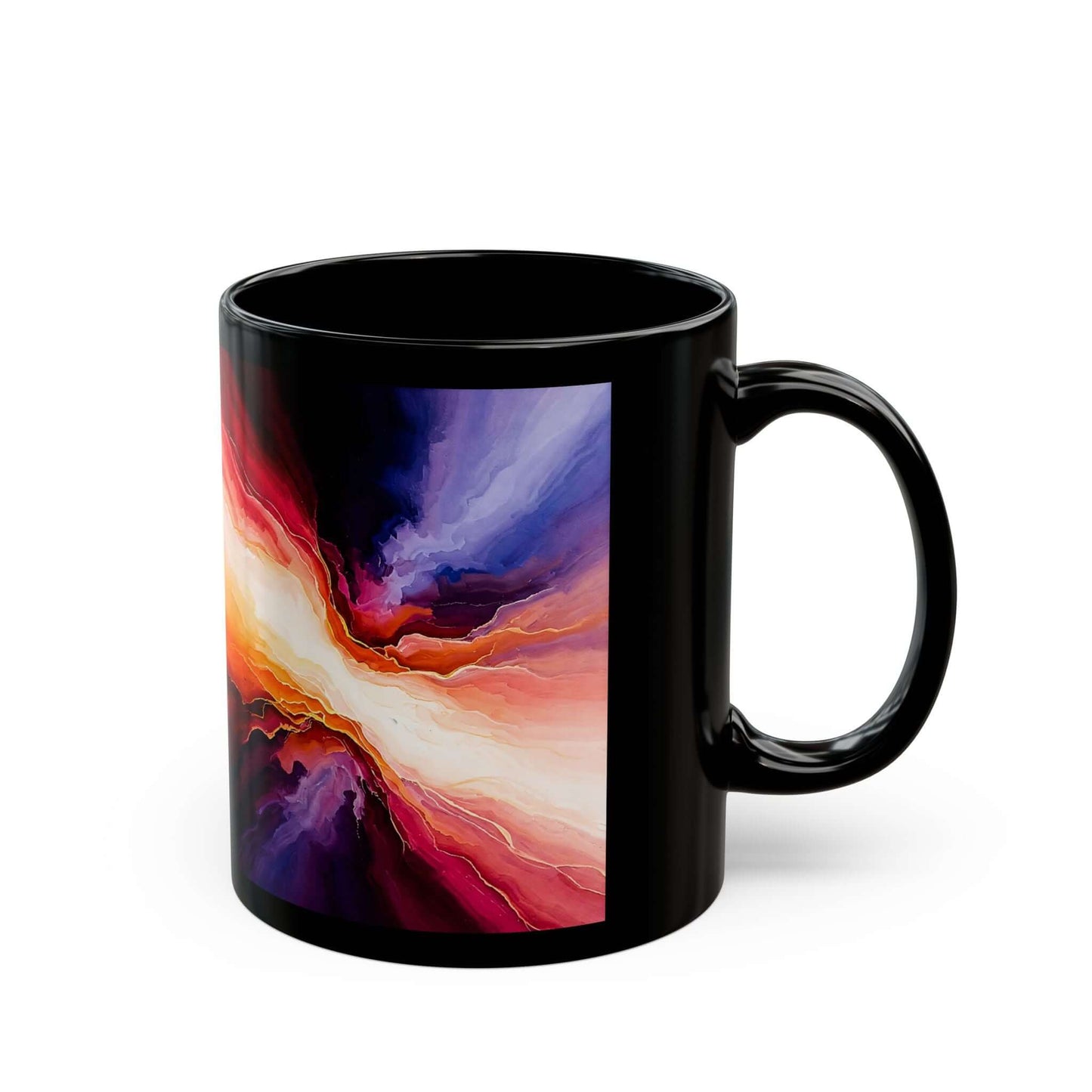 Mug – Dawn Split - Abstract Expressionism