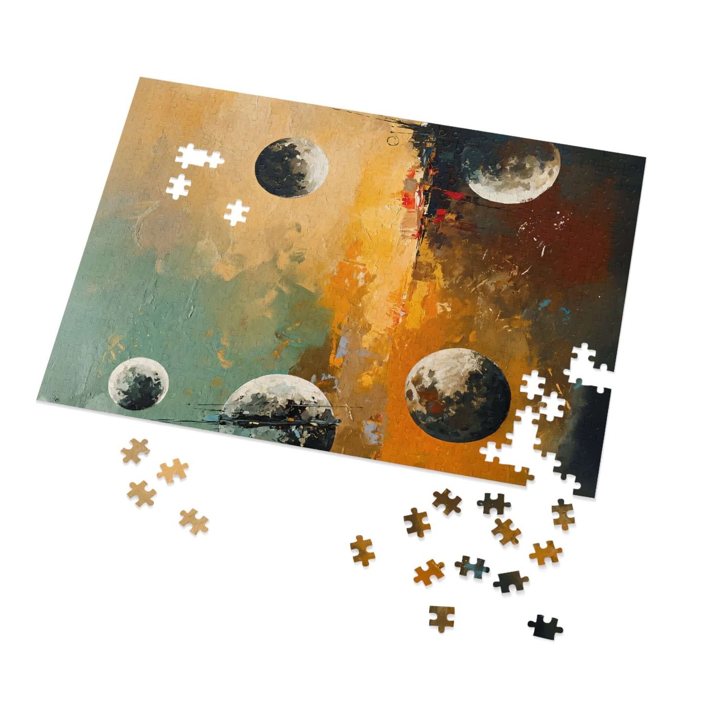 Lunar Gossip - AbEx - Jigsaw Puzzle