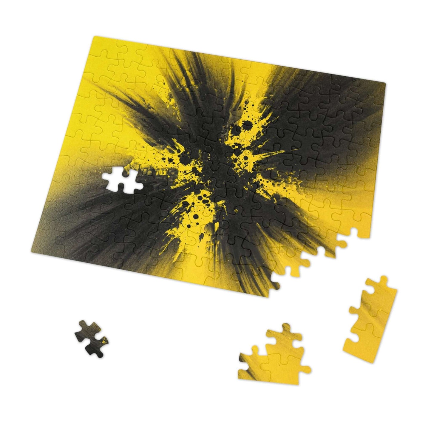 Luminous Rift - AbEx - Jigsaw Puzzle
