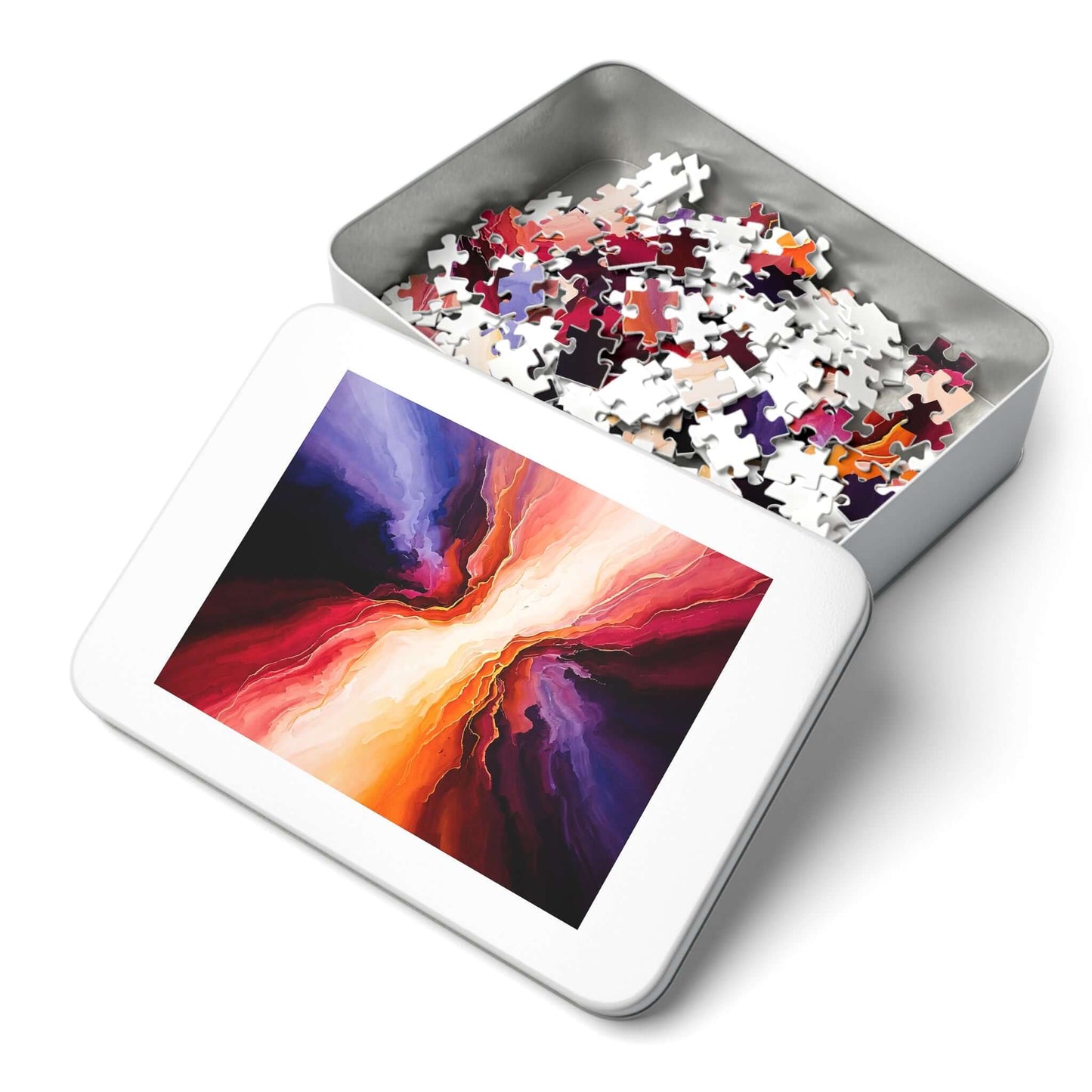 Dawn Split - AbEx - Jigsaw Puzzle