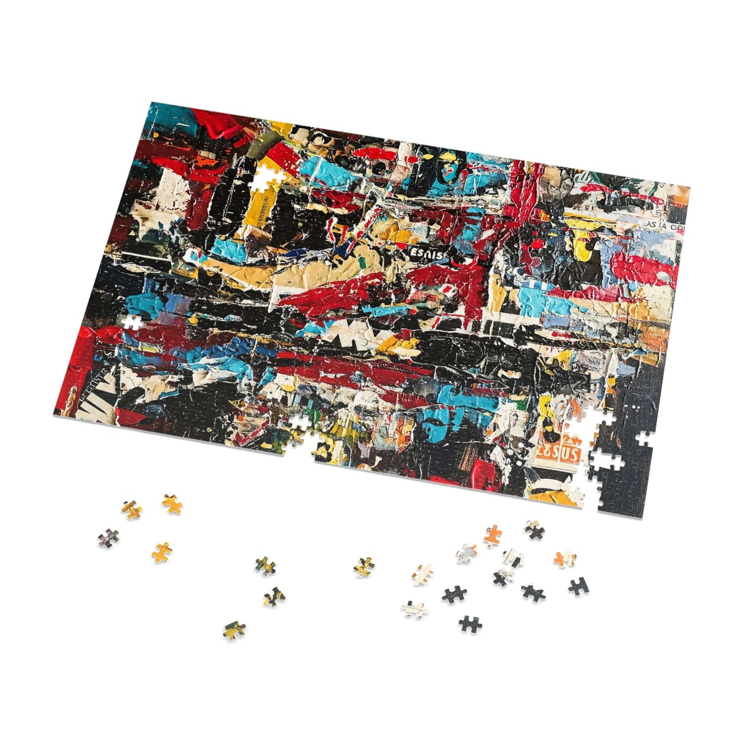 City Wall - AbEx - Jigsaw Puzzle