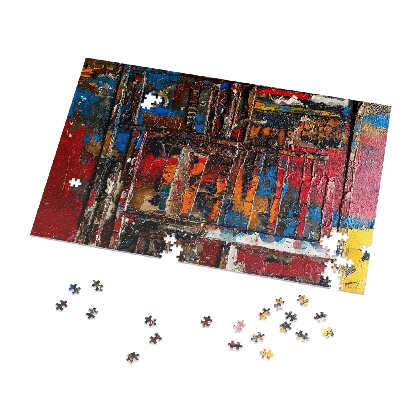 Rusty Memories - AbEx - Jigsaw Puzzle