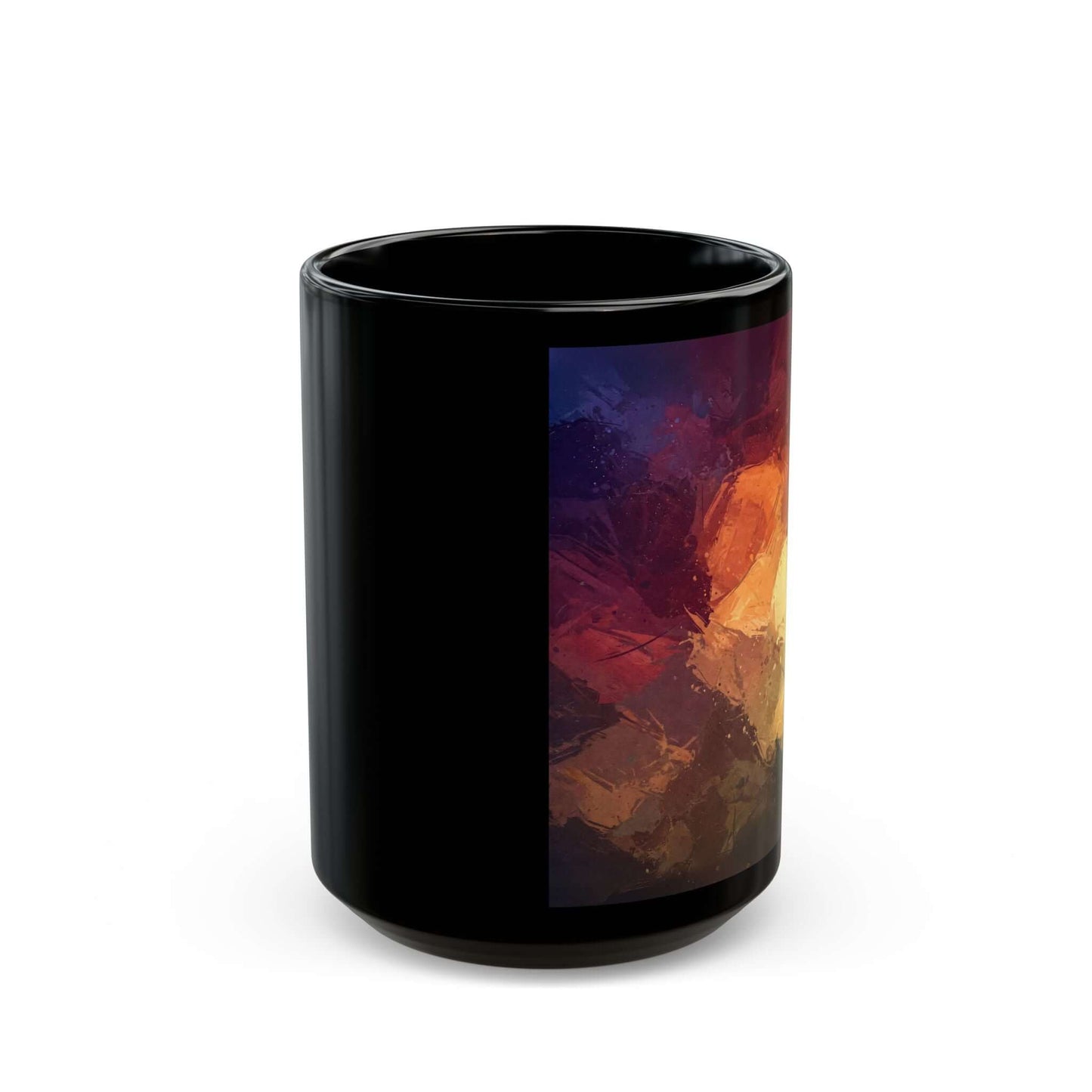 Mug – Shy Beauty - Abstract Expressionism