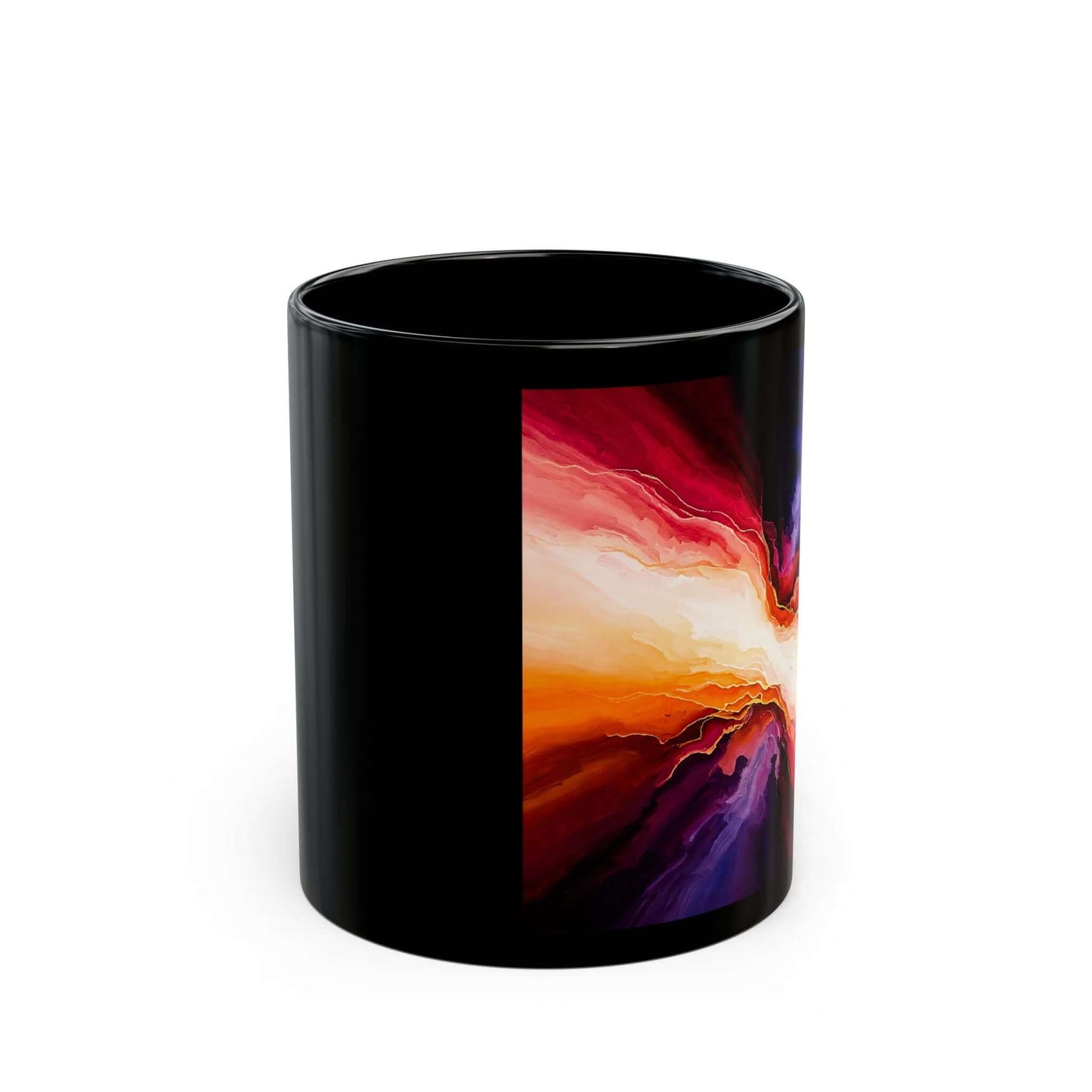 Mug – Dawn Split - Abstract Expressionism