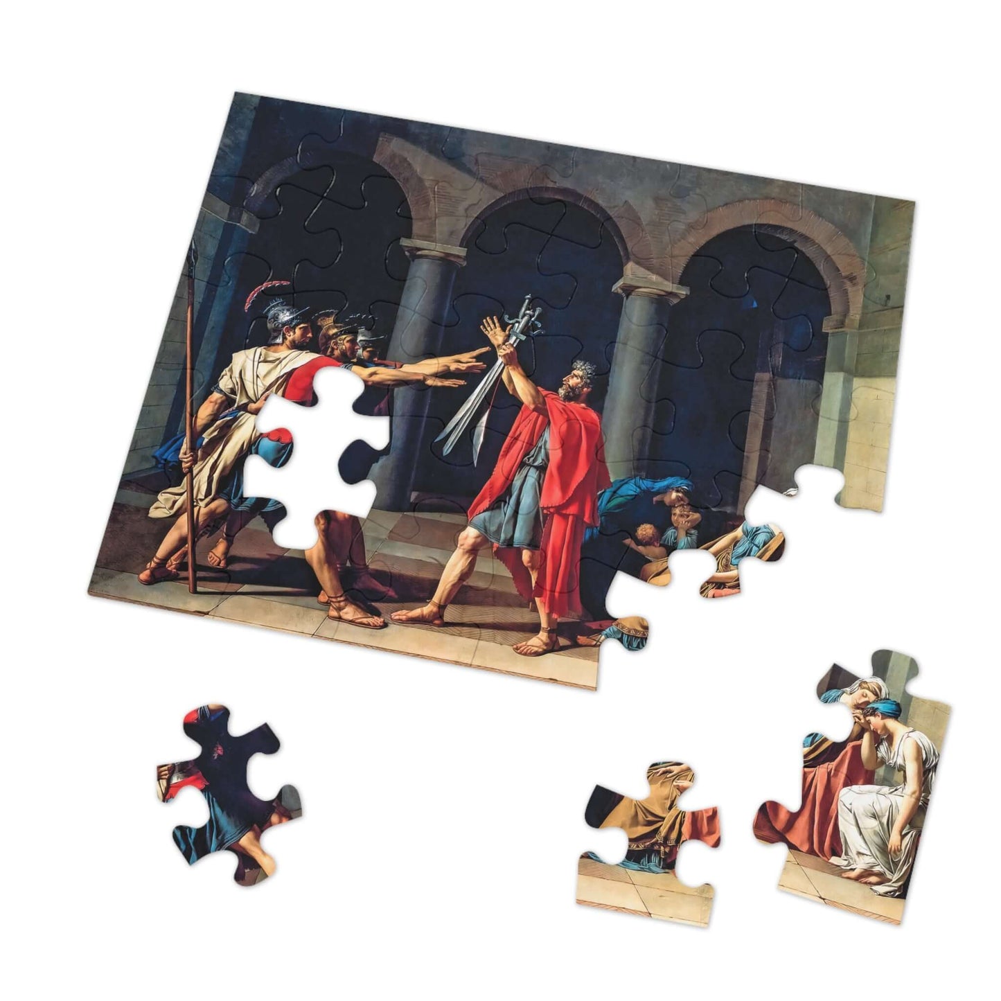 Oath of the Horatii: Jigsaw Puzzle