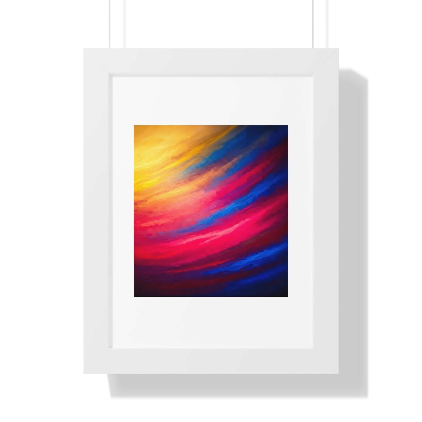 Serenade - AbEx - Framed Wall Art