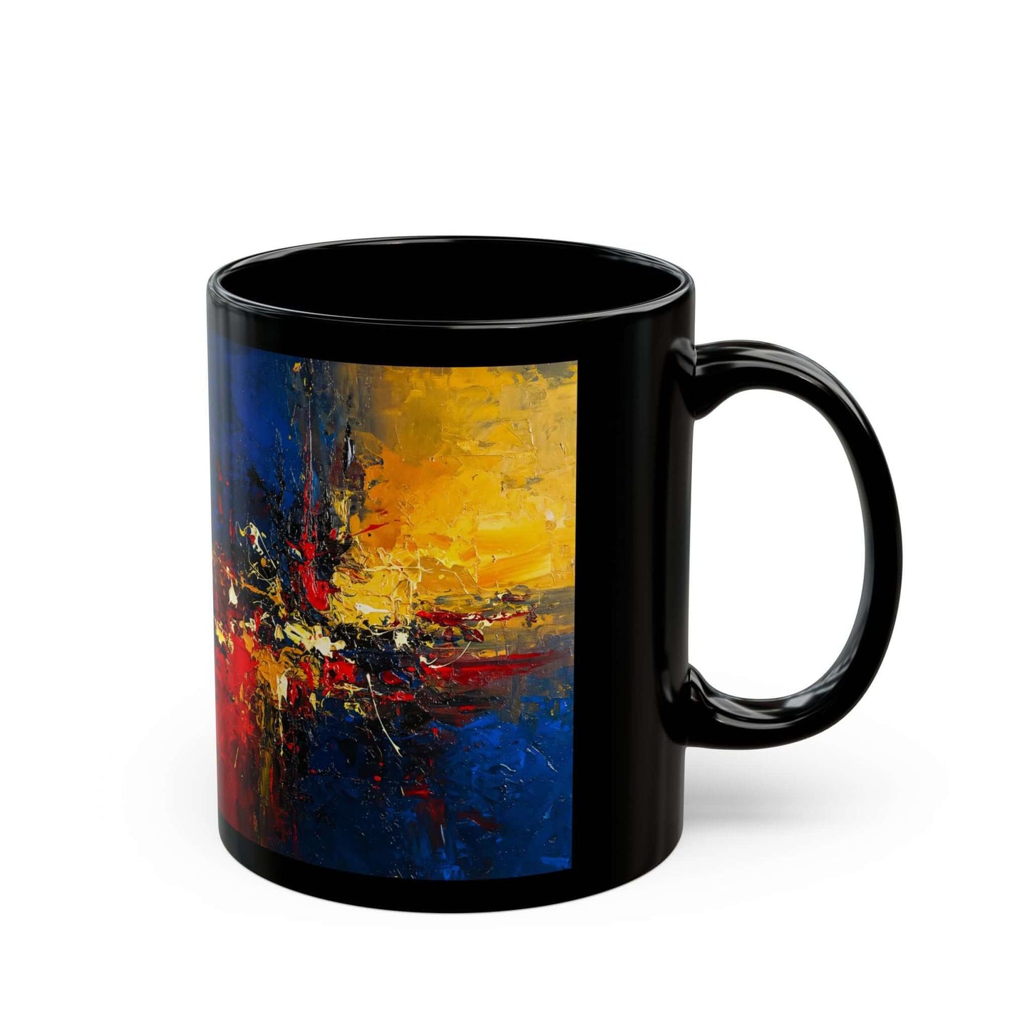 Mug – Star Divide - Abstract Expressionism