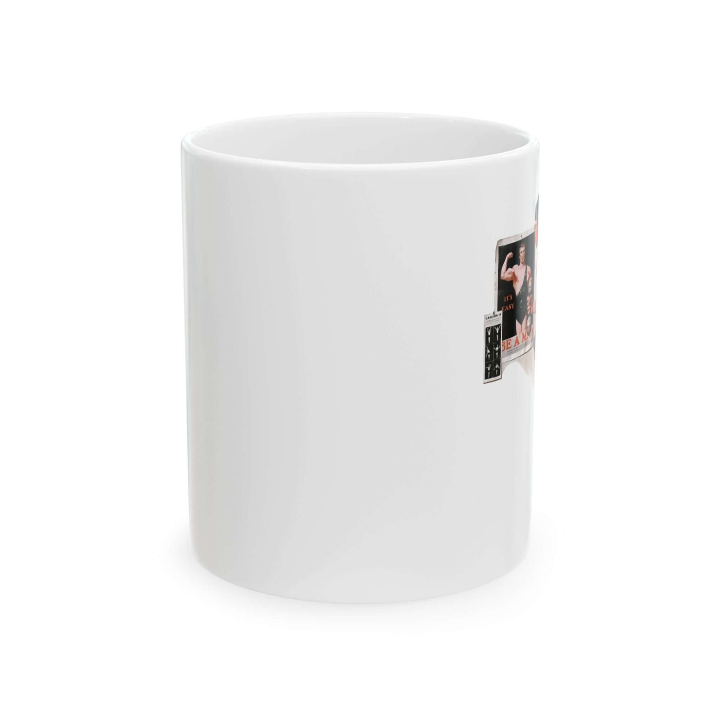 Be a Man, It’s Easy: Art Mug