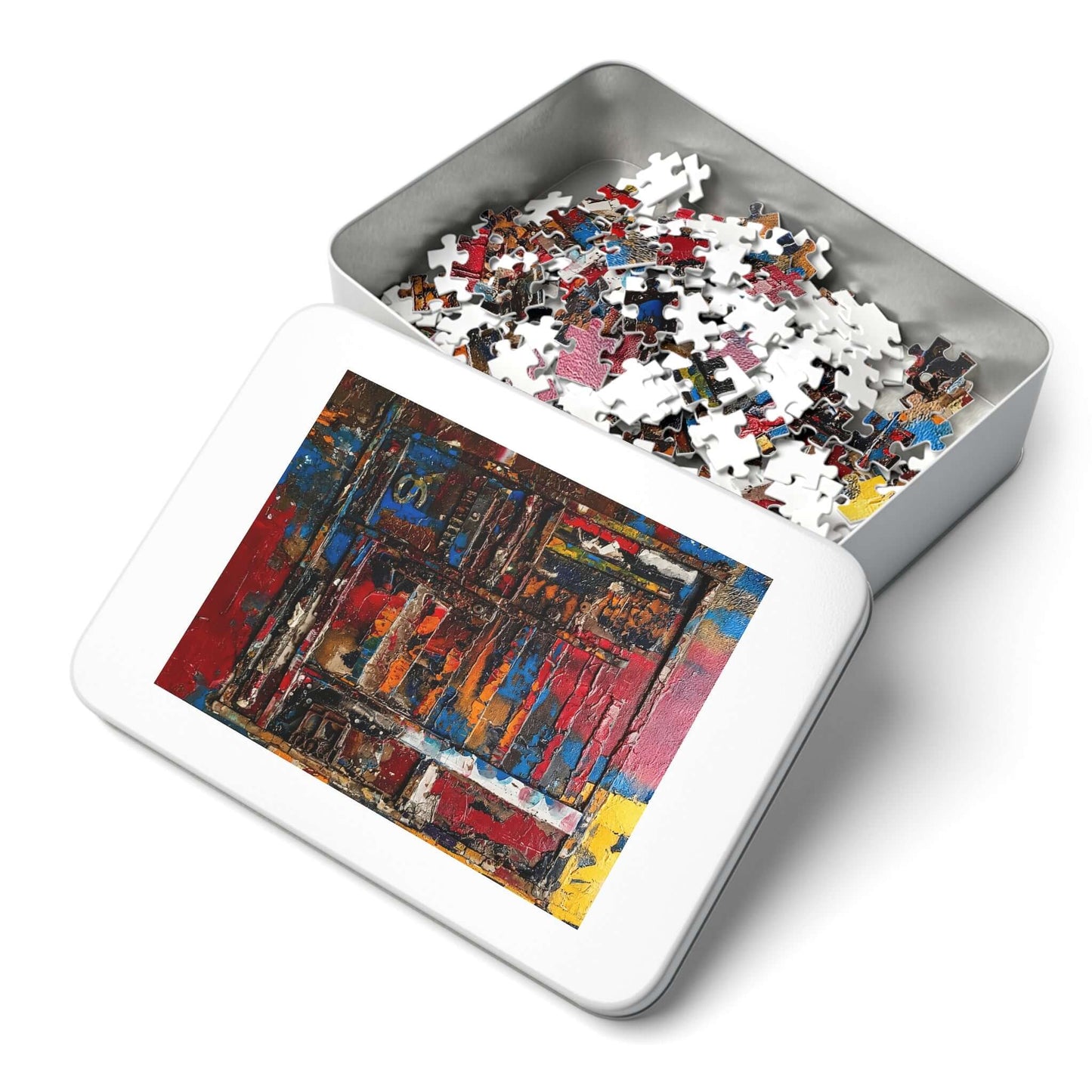 Rusty Memories - AbEx - Jigsaw Puzzle