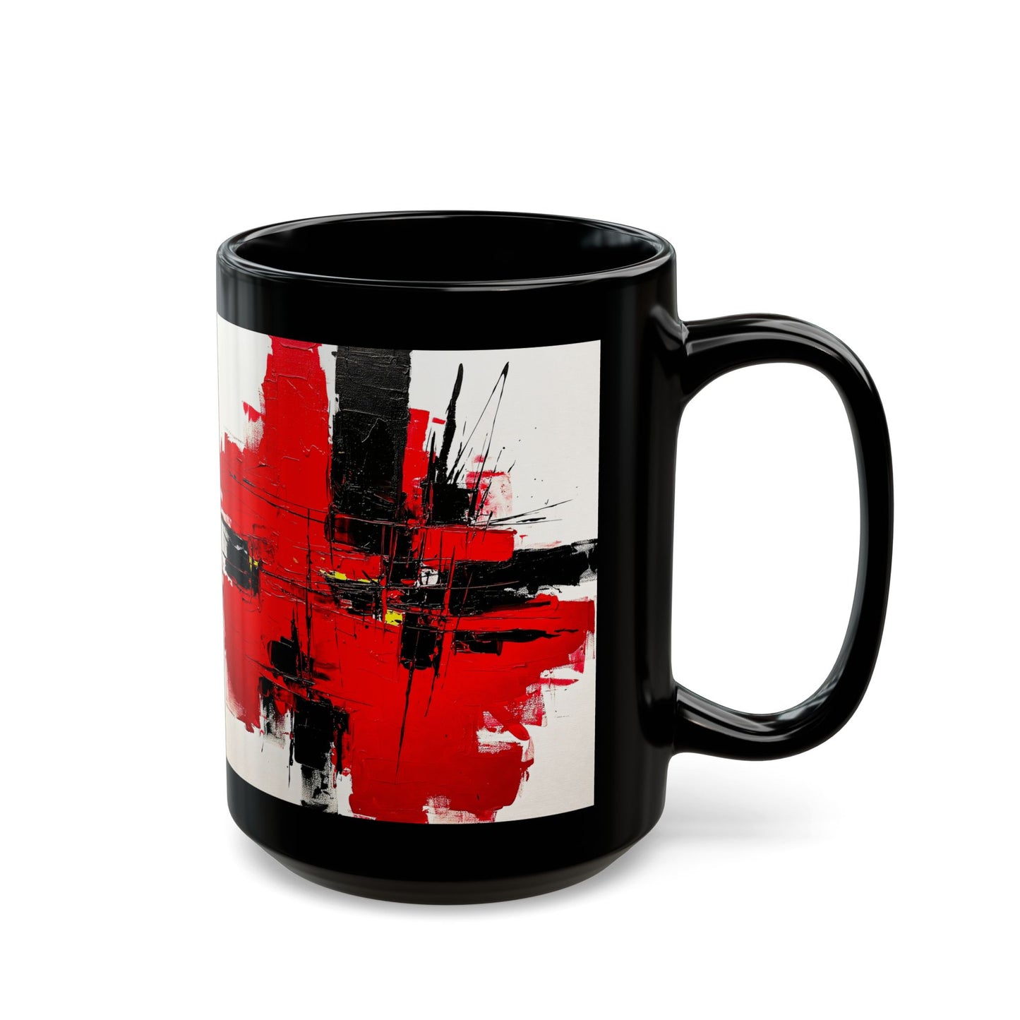 Mug – Fragment - Abstract Expressionism