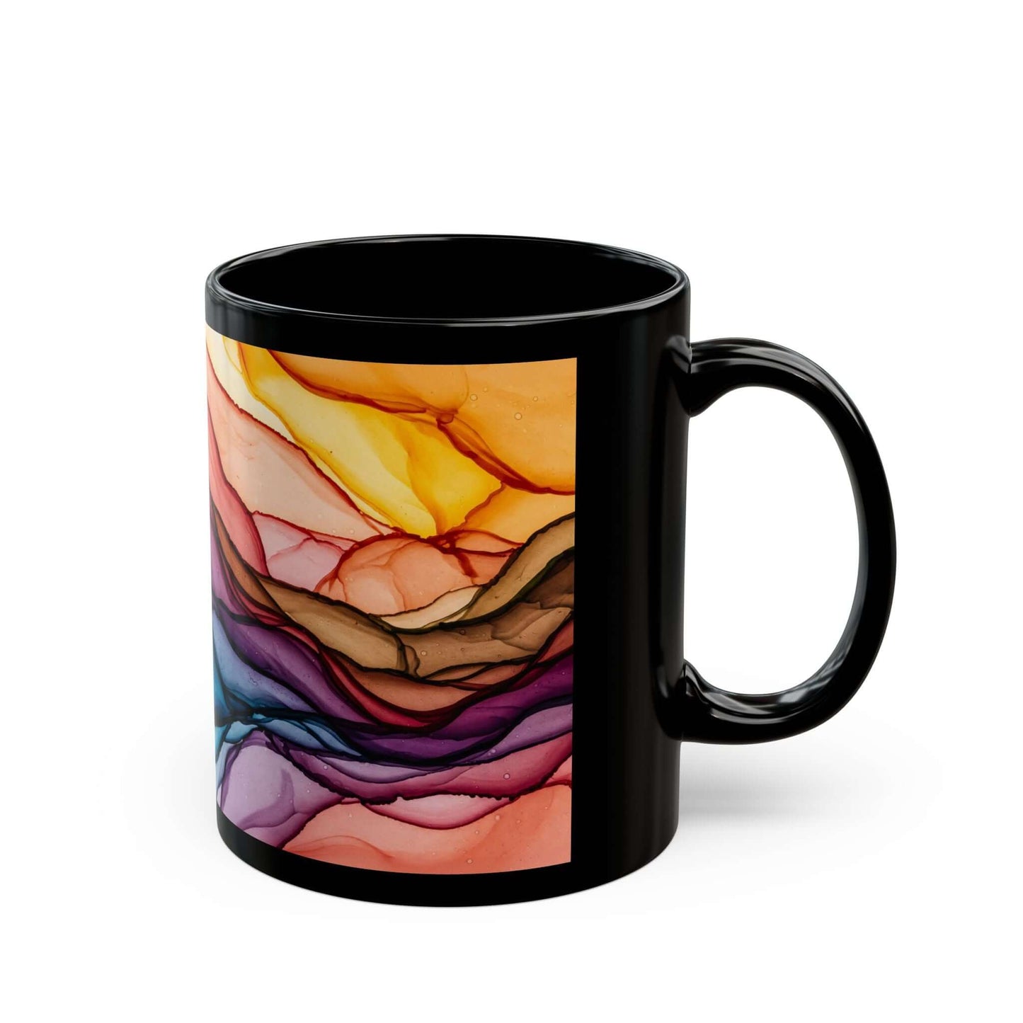 Mug – Velatura - Abstract Expressionism