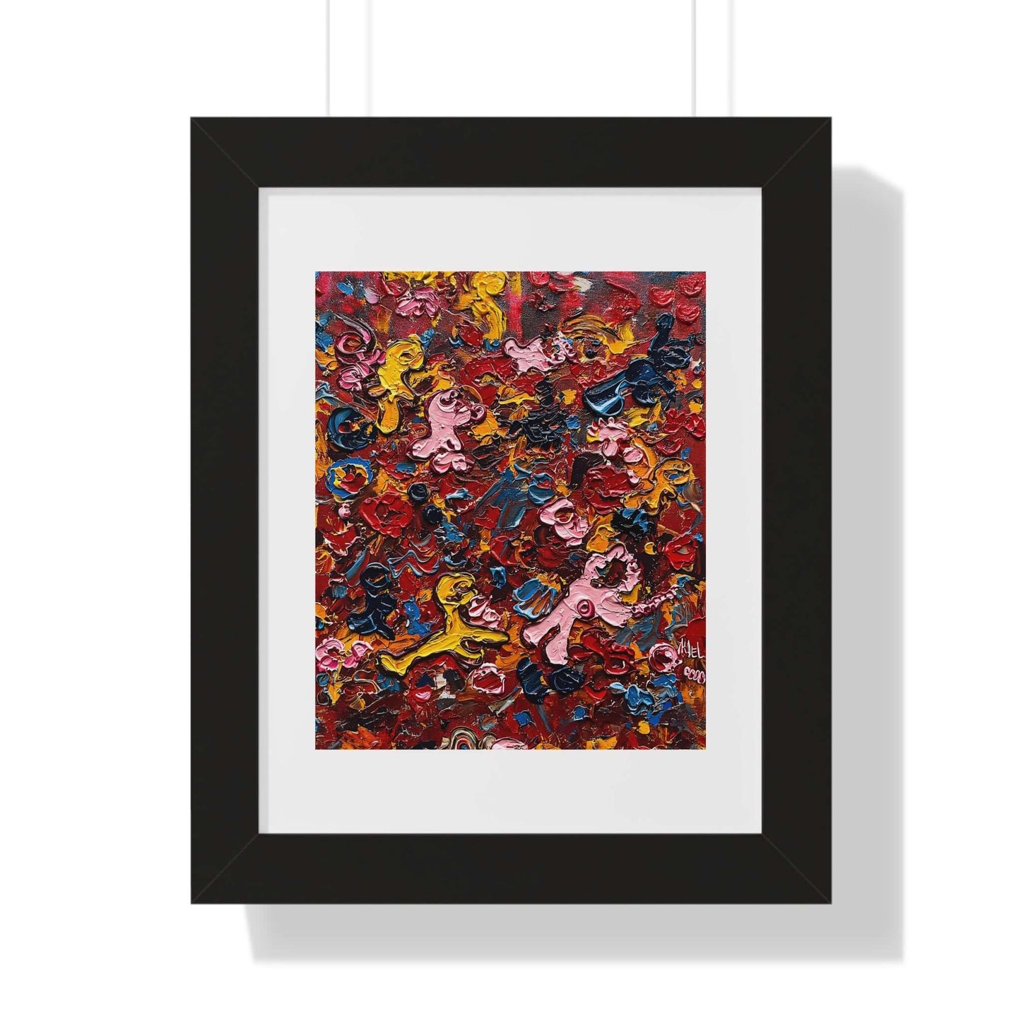 Rapture - AbEx - Framed Wall Art