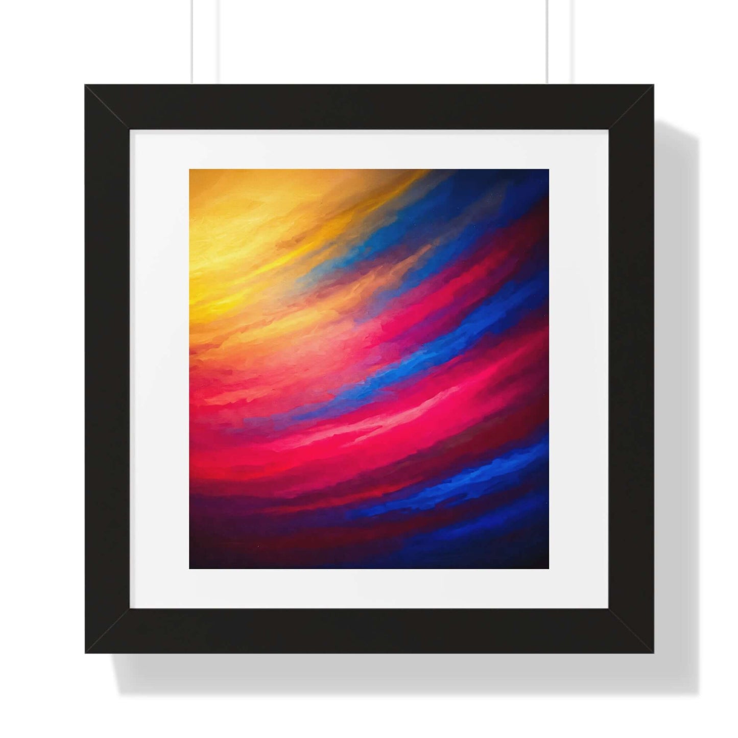 Serenade - AbEx - Framed Wall Art