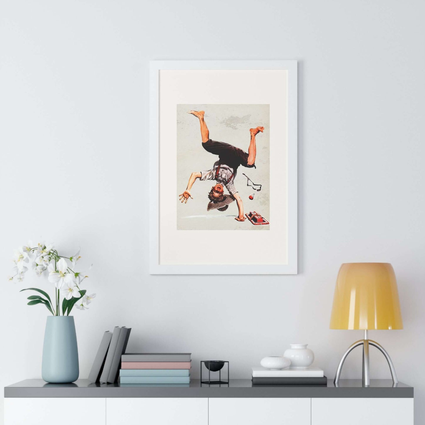 Summer Vacation by Norman Rockwell: Wall Art