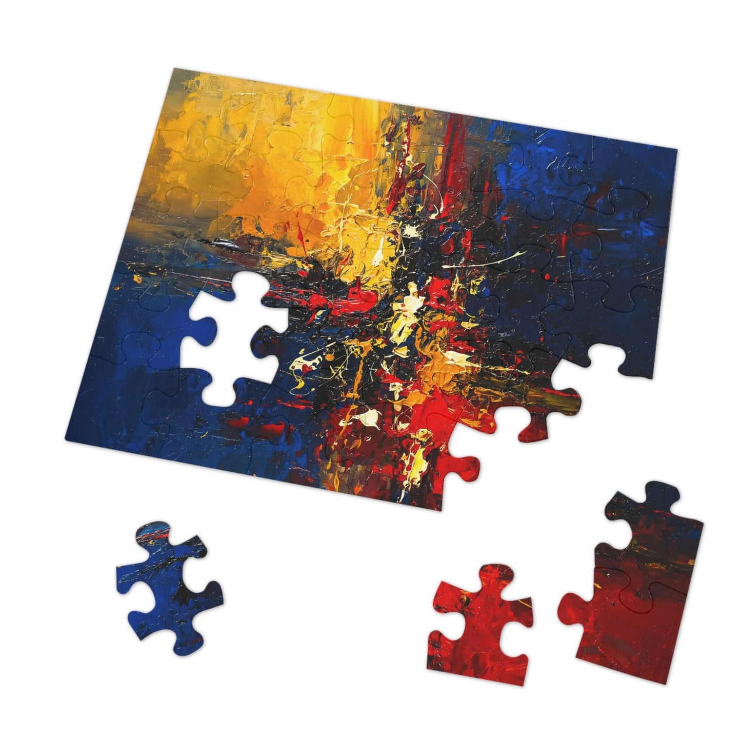 Star Divide - AbEx - Jigsaw Puzzle