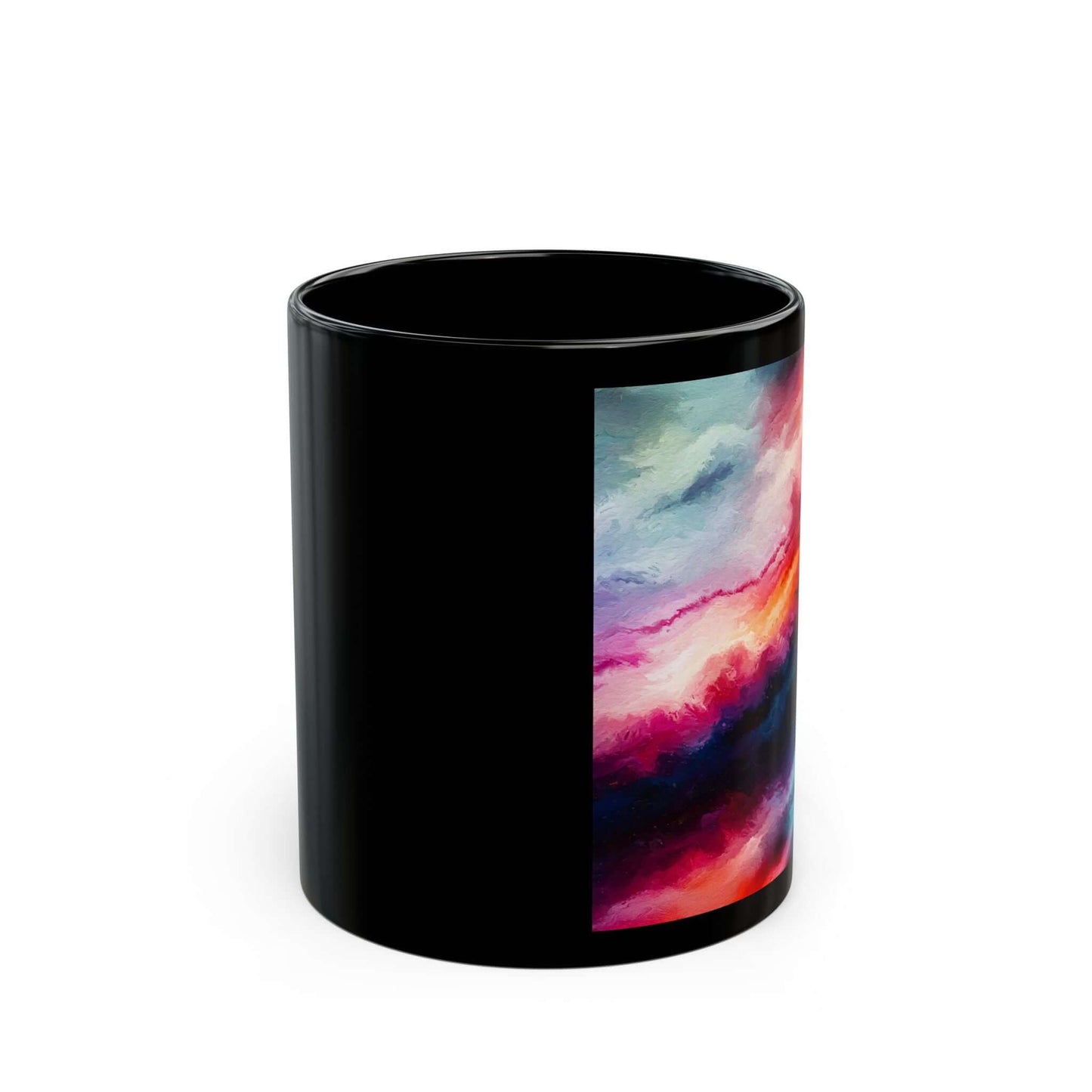 Mug – Clouds Choir - Abstract Expressionism