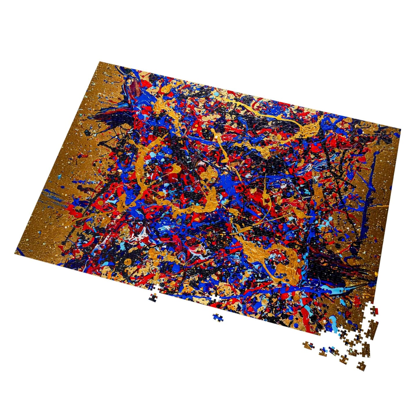 Gold Rush - AbEx - Jigsaw Puzzle