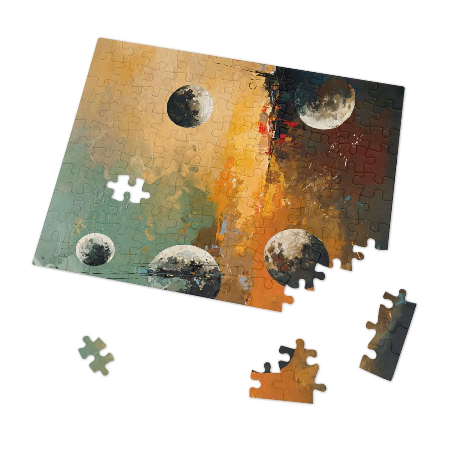 Lunar Gossip - AbEx - Jigsaw Puzzle