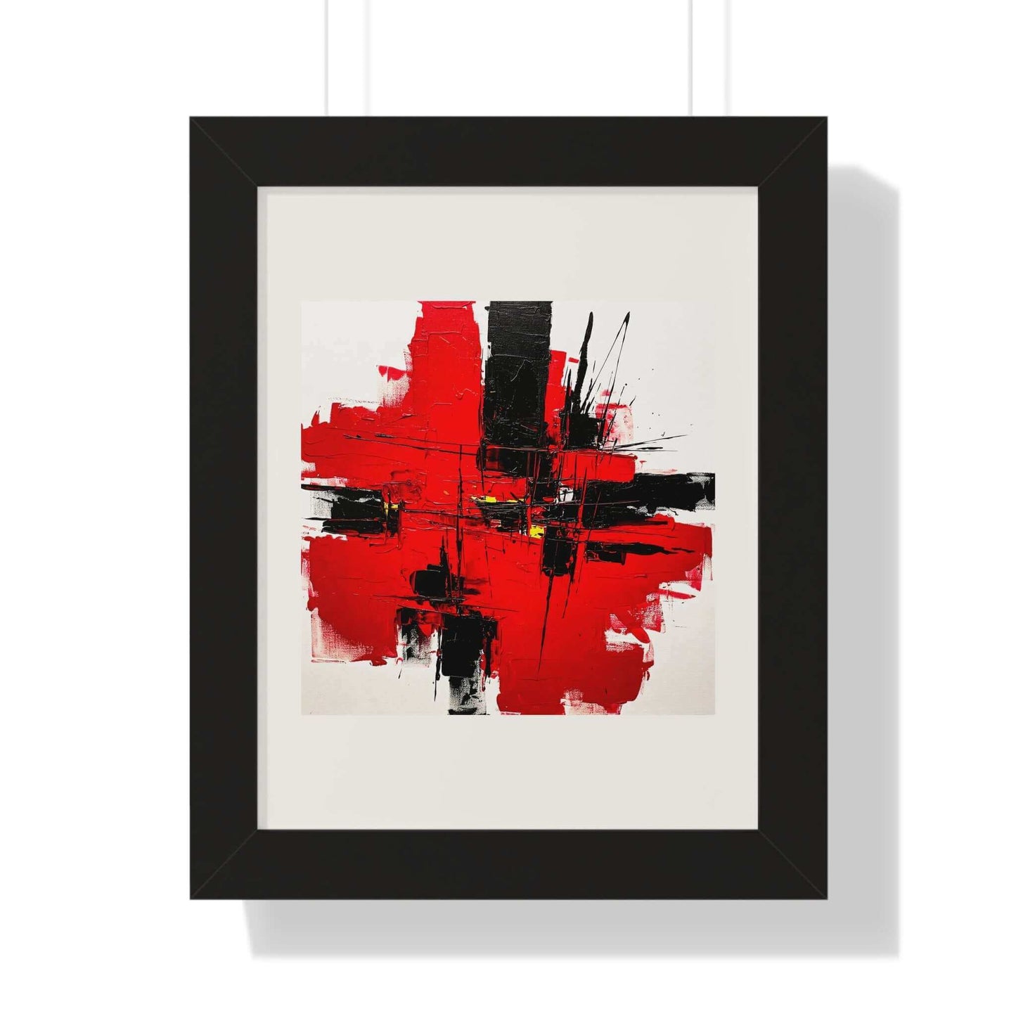 Fragment - AbEx - Framed Wall Art