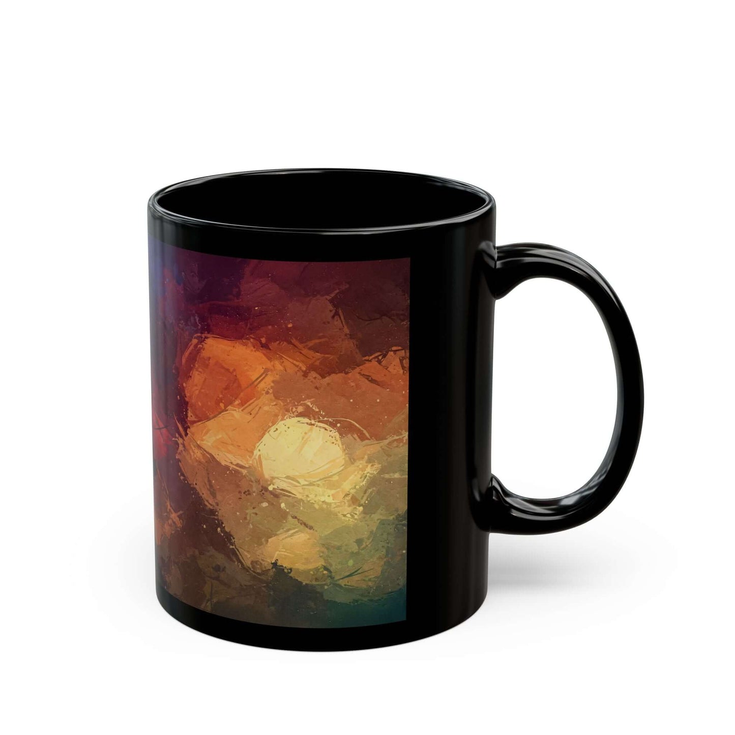 Mug – Shy Beauty - Abstract Expressionism
