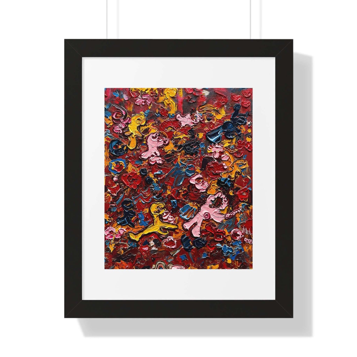 Rapture - AbEx - Framed Wall Art