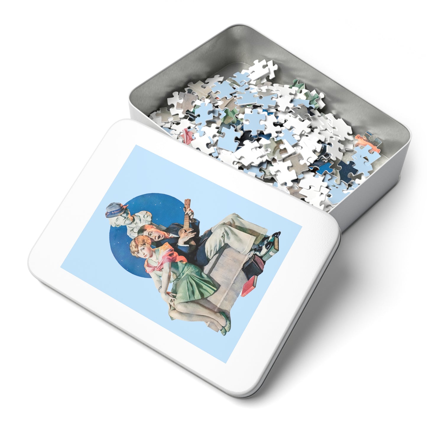 Serenade by Norman Rockwell - Jigsaw Puzzle