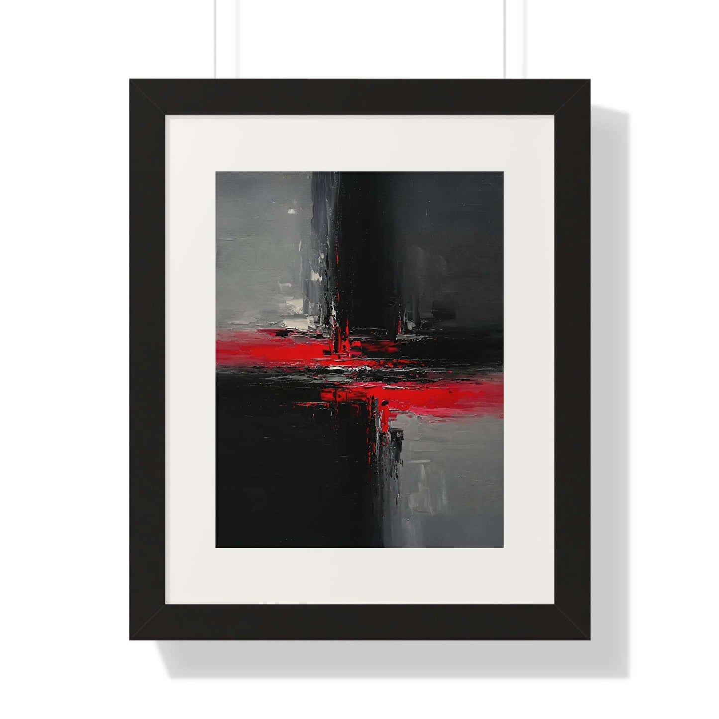 Threshold - AbEx - Framed Wall Art