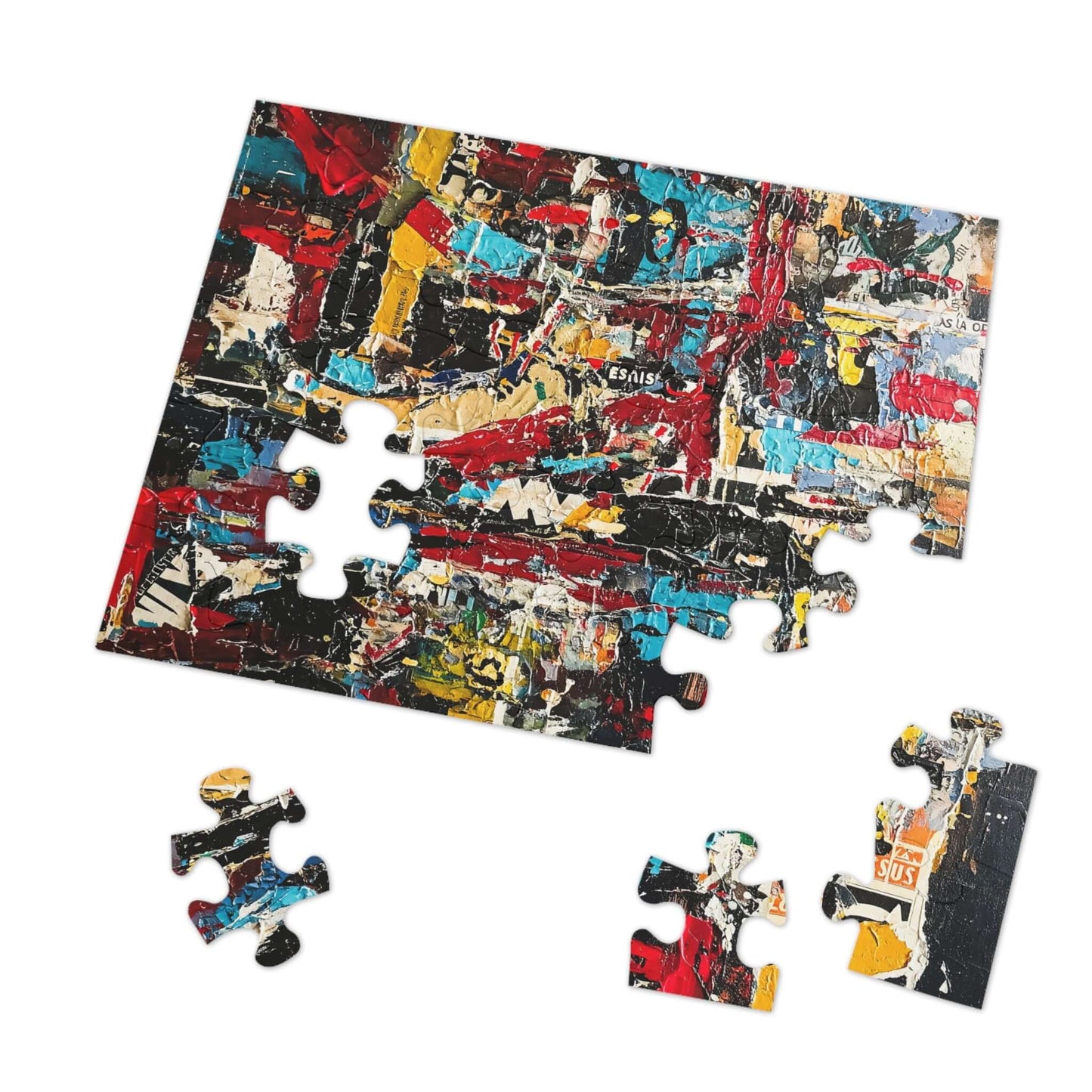 City Wall - AbEx - Jigsaw Puzzle