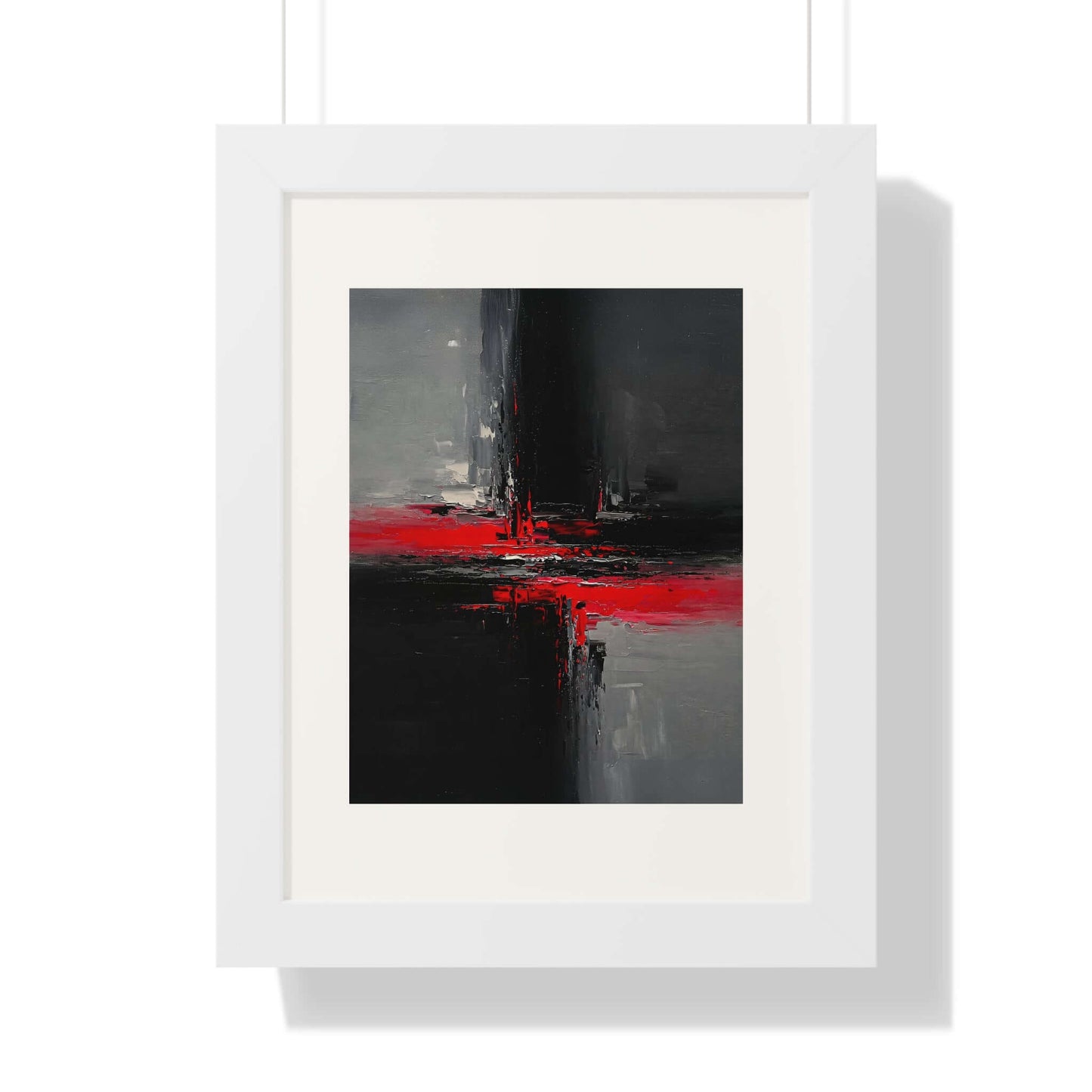 Threshold - AbEx - Framed Wall Art