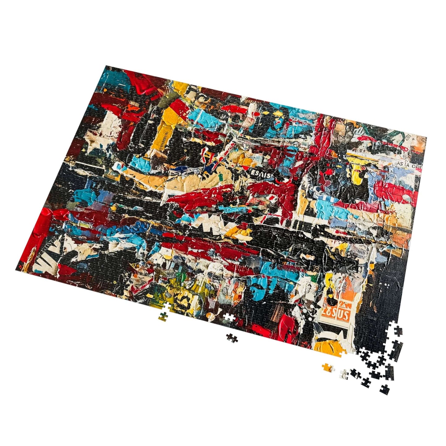 City Wall - AbEx - Jigsaw Puzzle
