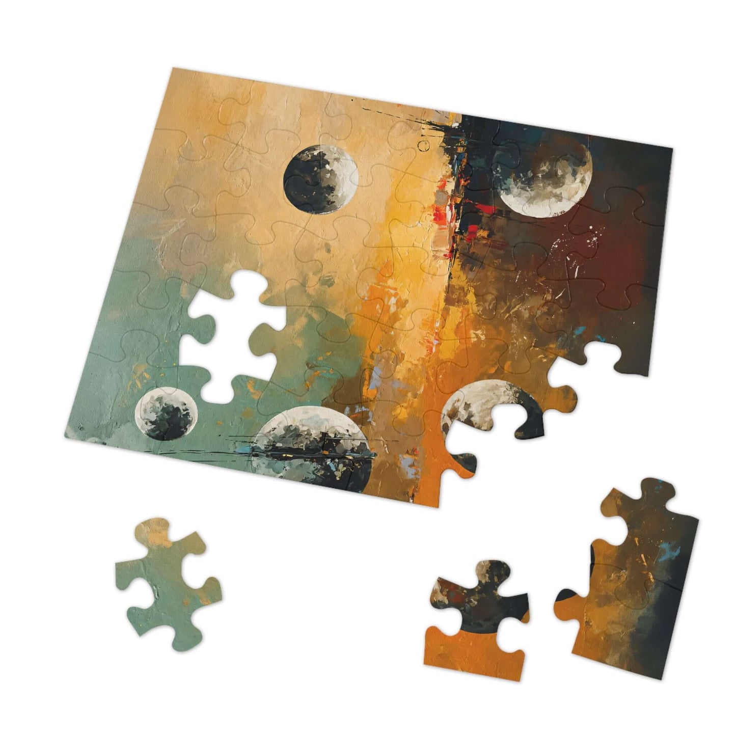 Lunar Gossip - AbEx - Jigsaw Puzzle