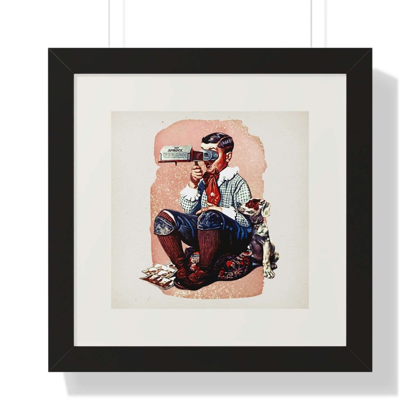 Stereopticon or Sphinx: Norman Rockwell: Wall Art