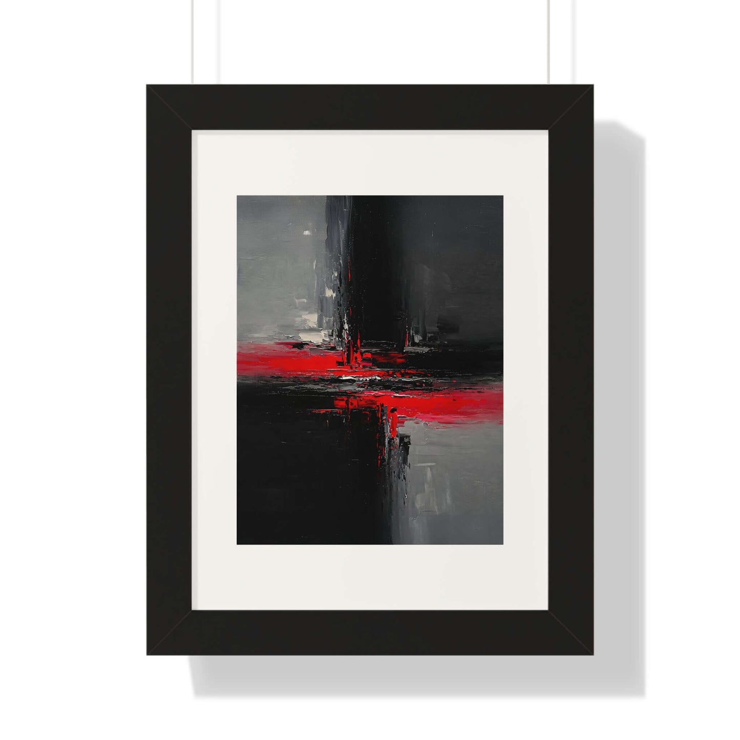 Threshold - AbEx - Framed Wall Art