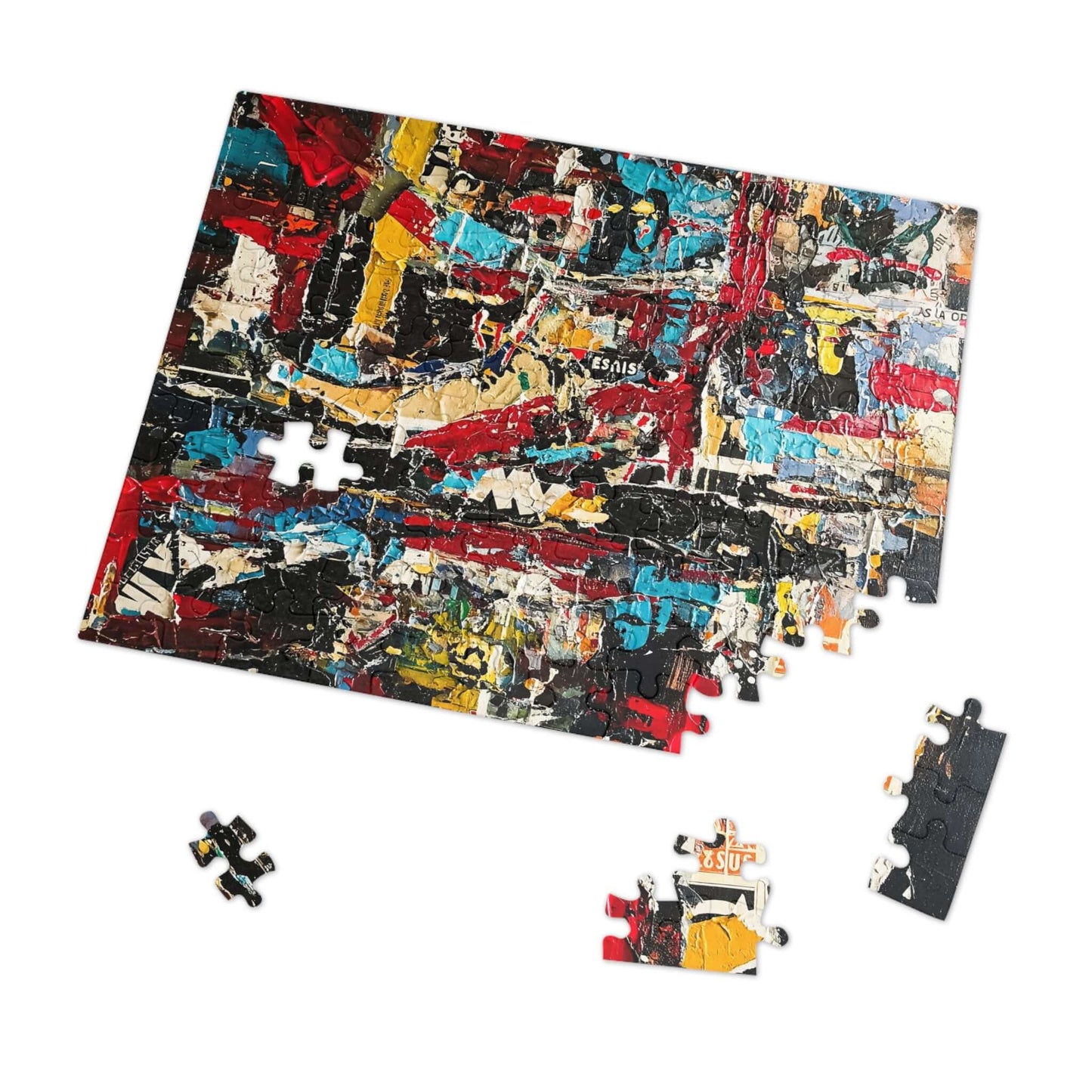 City Wall - AbEx - Jigsaw Puzzle