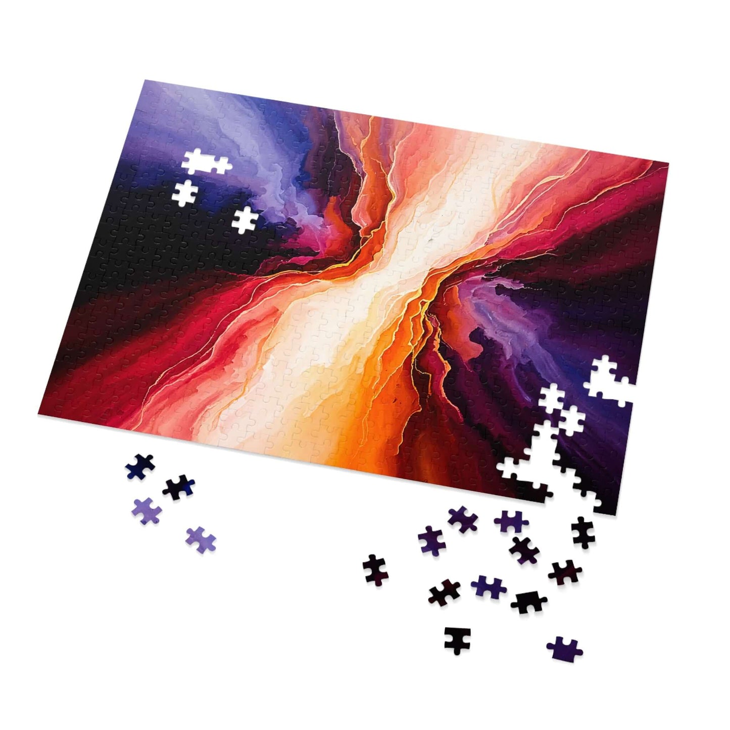 Dawn Split - AbEx - Jigsaw Puzzle