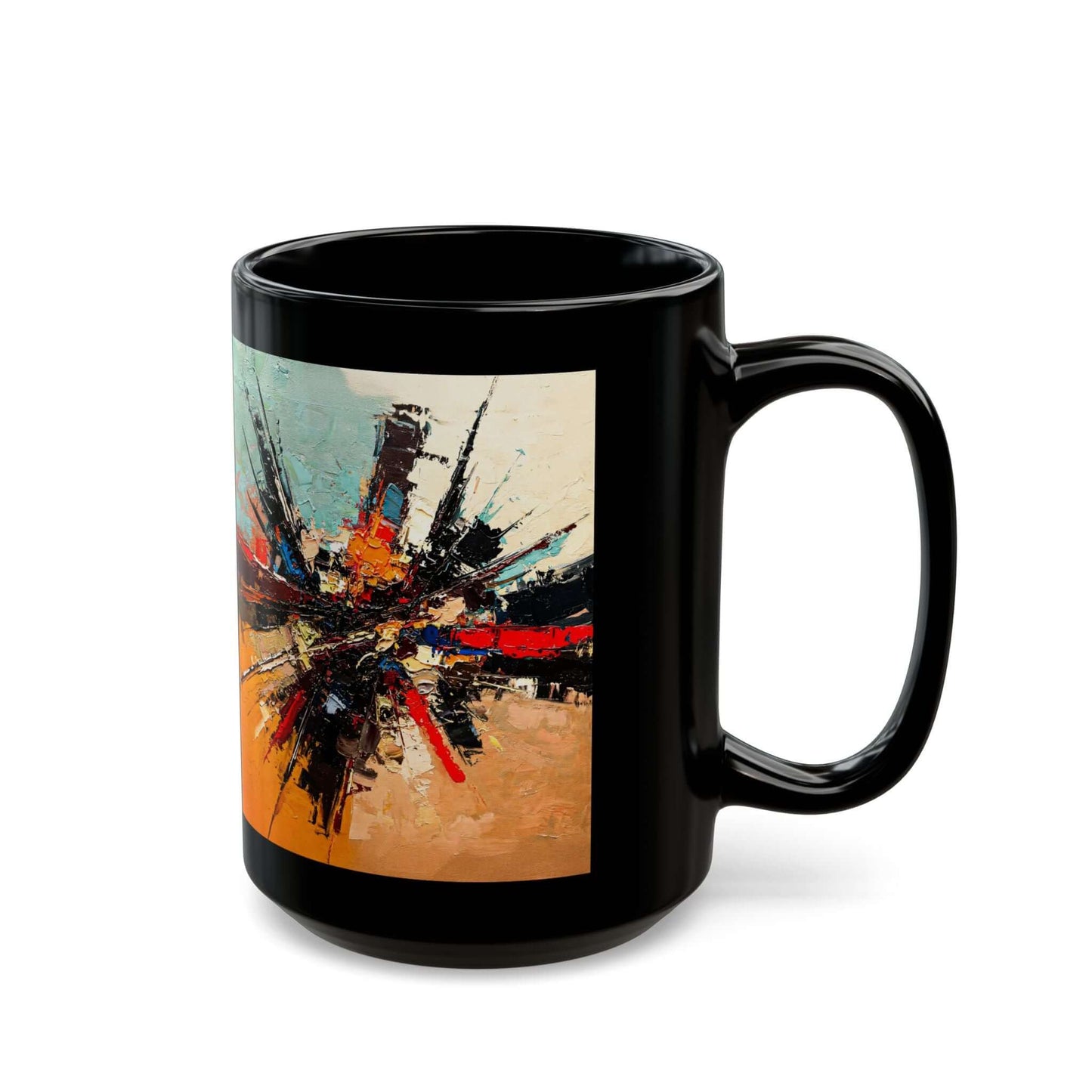 Mug – Splintered - Abstract Expressionism