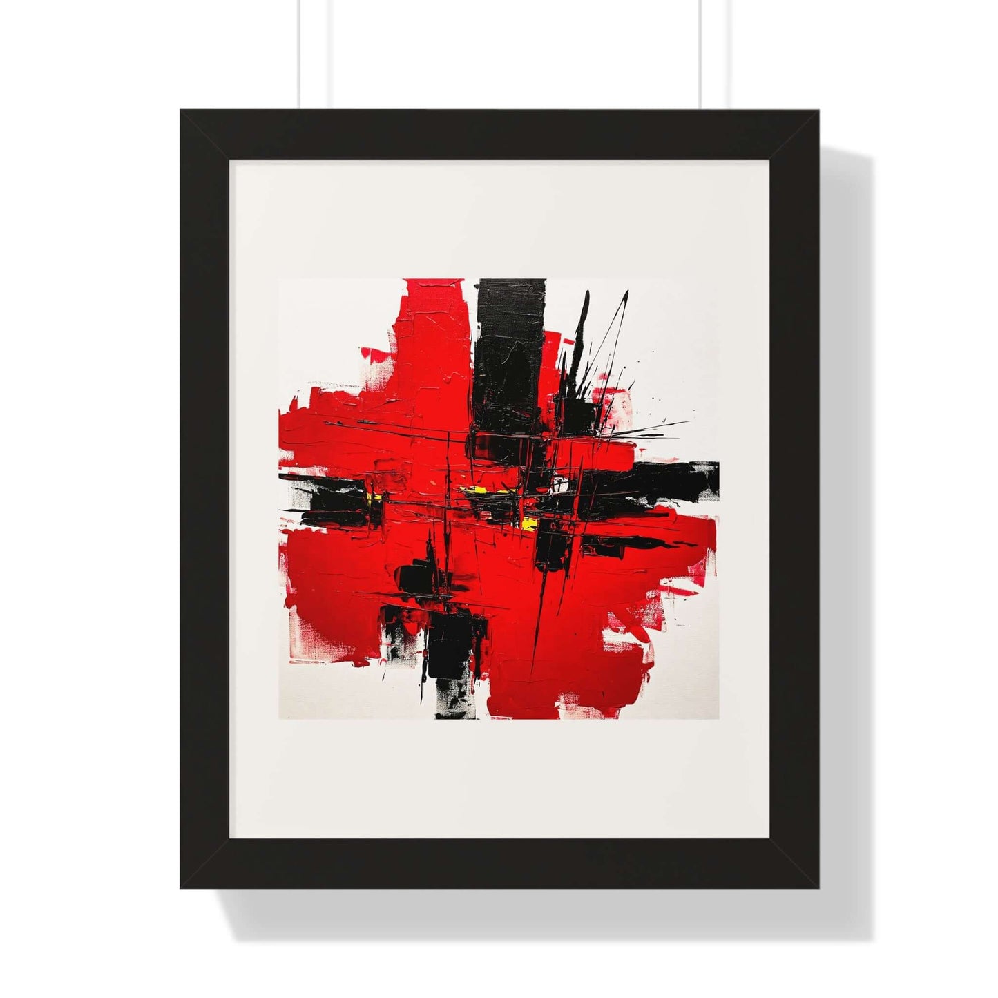Fragment - AbEx - Framed Wall Art