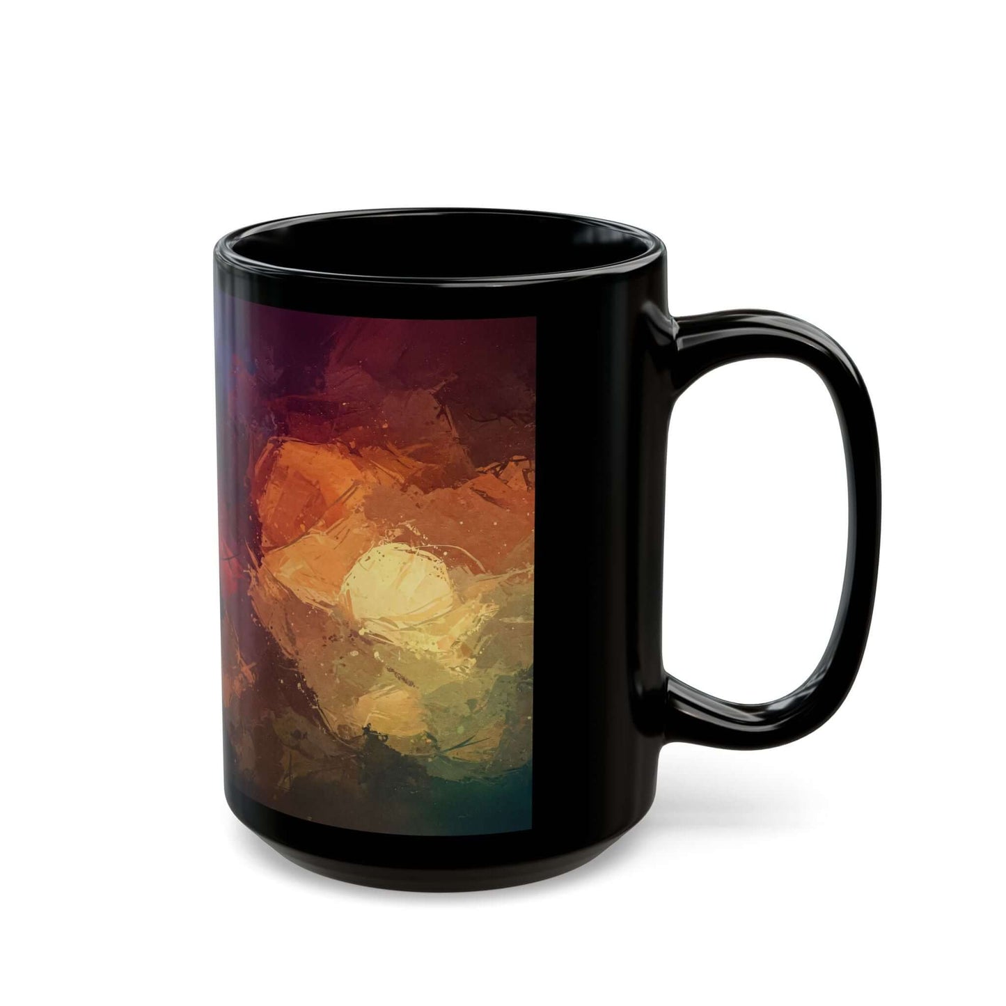 Mug – Shy Beauty - Abstract Expressionism