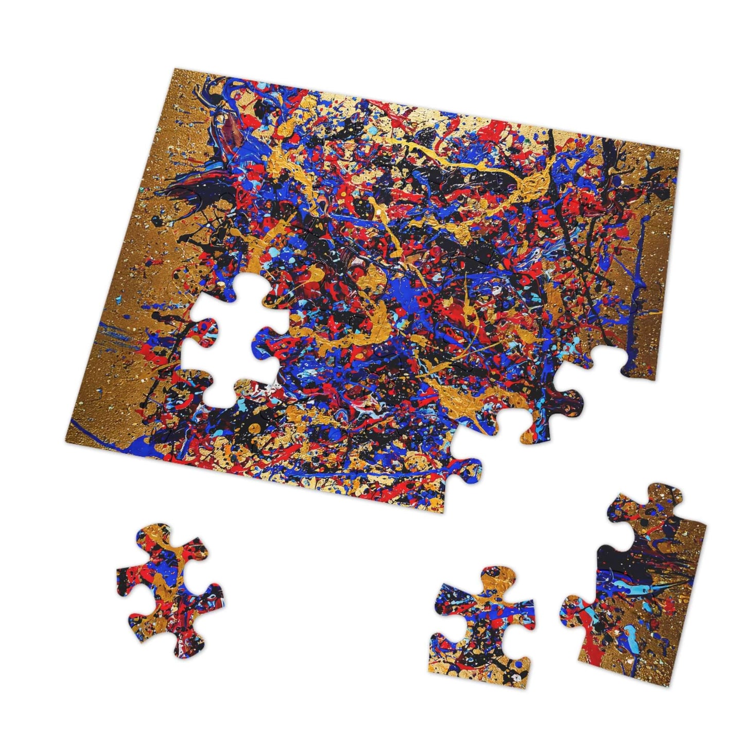 Gold Rush - AbEx - Jigsaw Puzzle