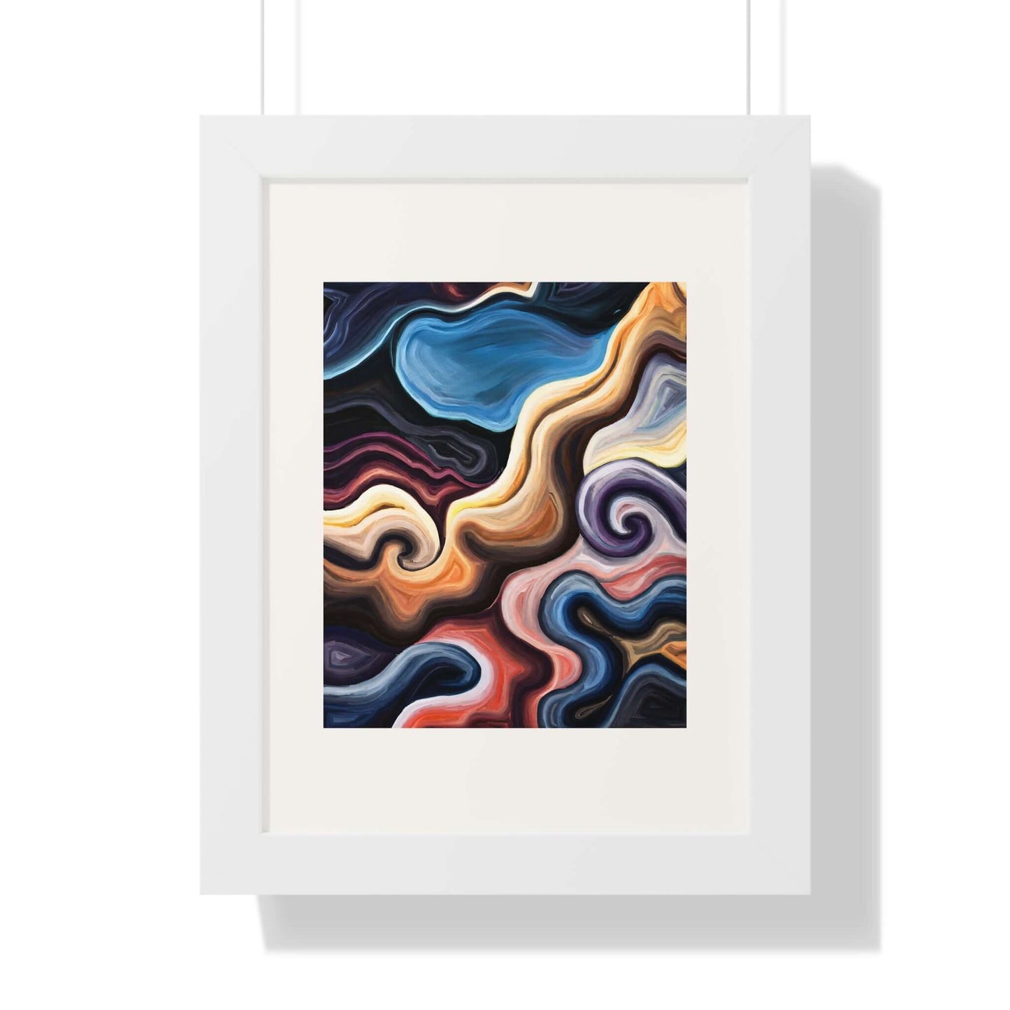 Mindmap - AbEx - Framed Wall Art
