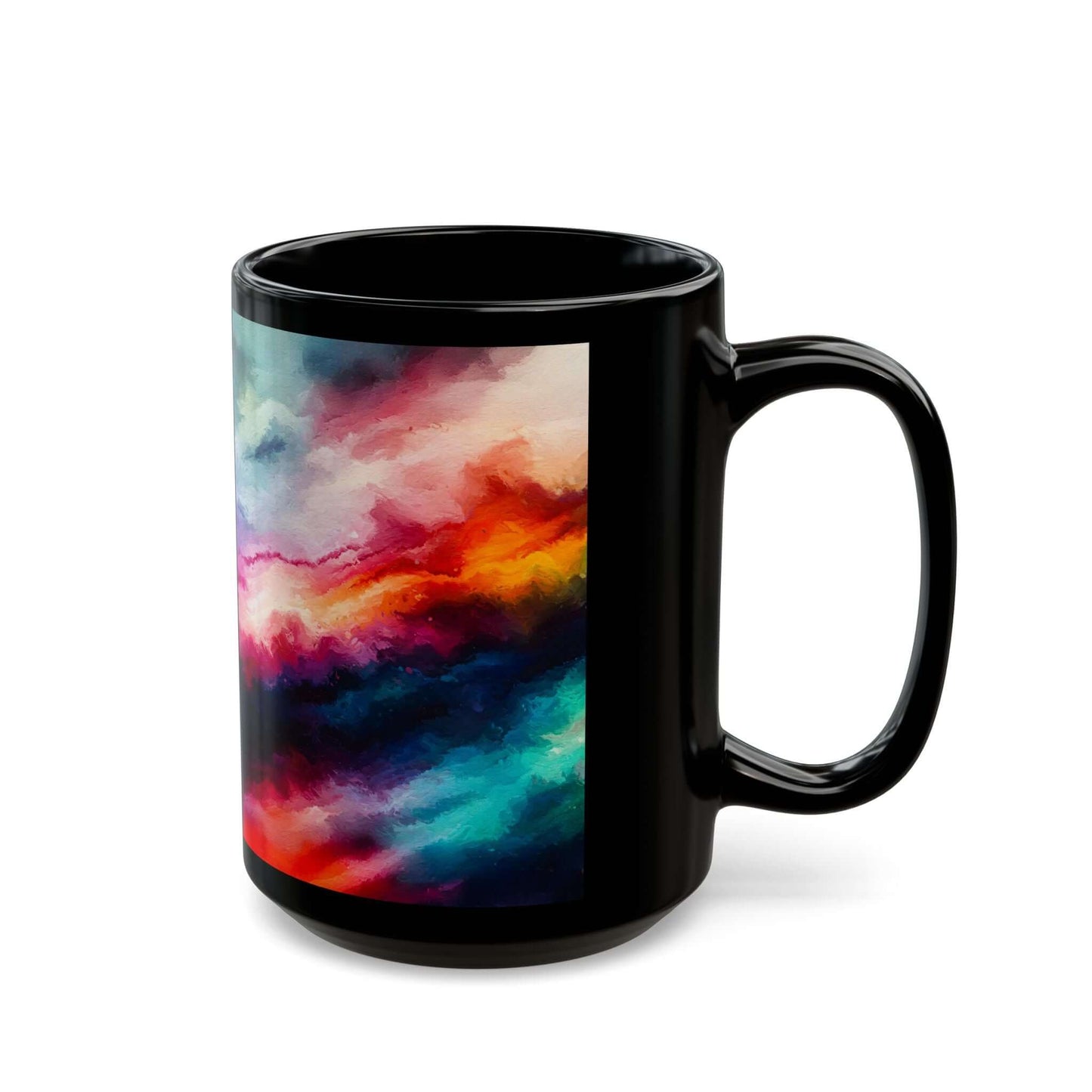 Mug – Clouds Choir - Abstract Expressionism